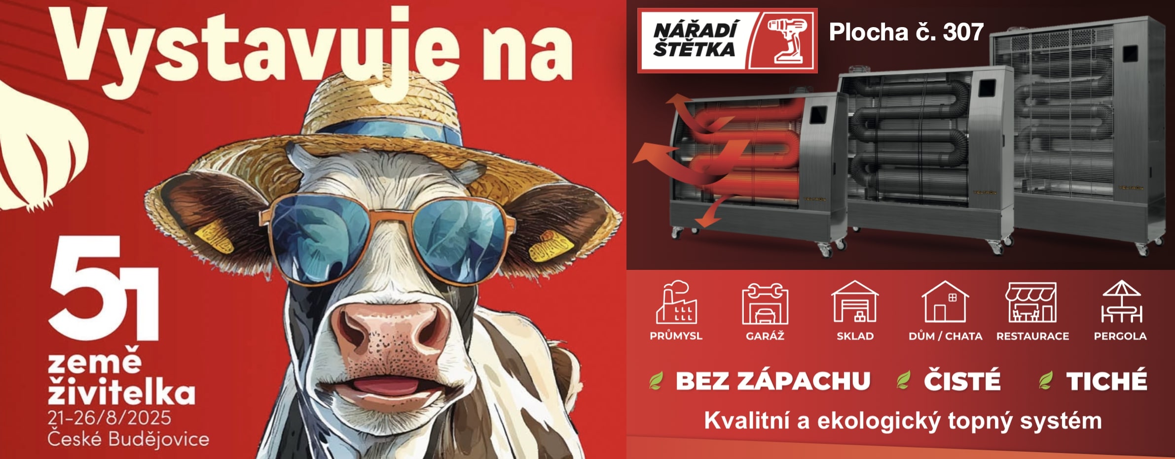 Přijďte na Země živitelku 2025 – ukážeme vám horké novinky doslova!