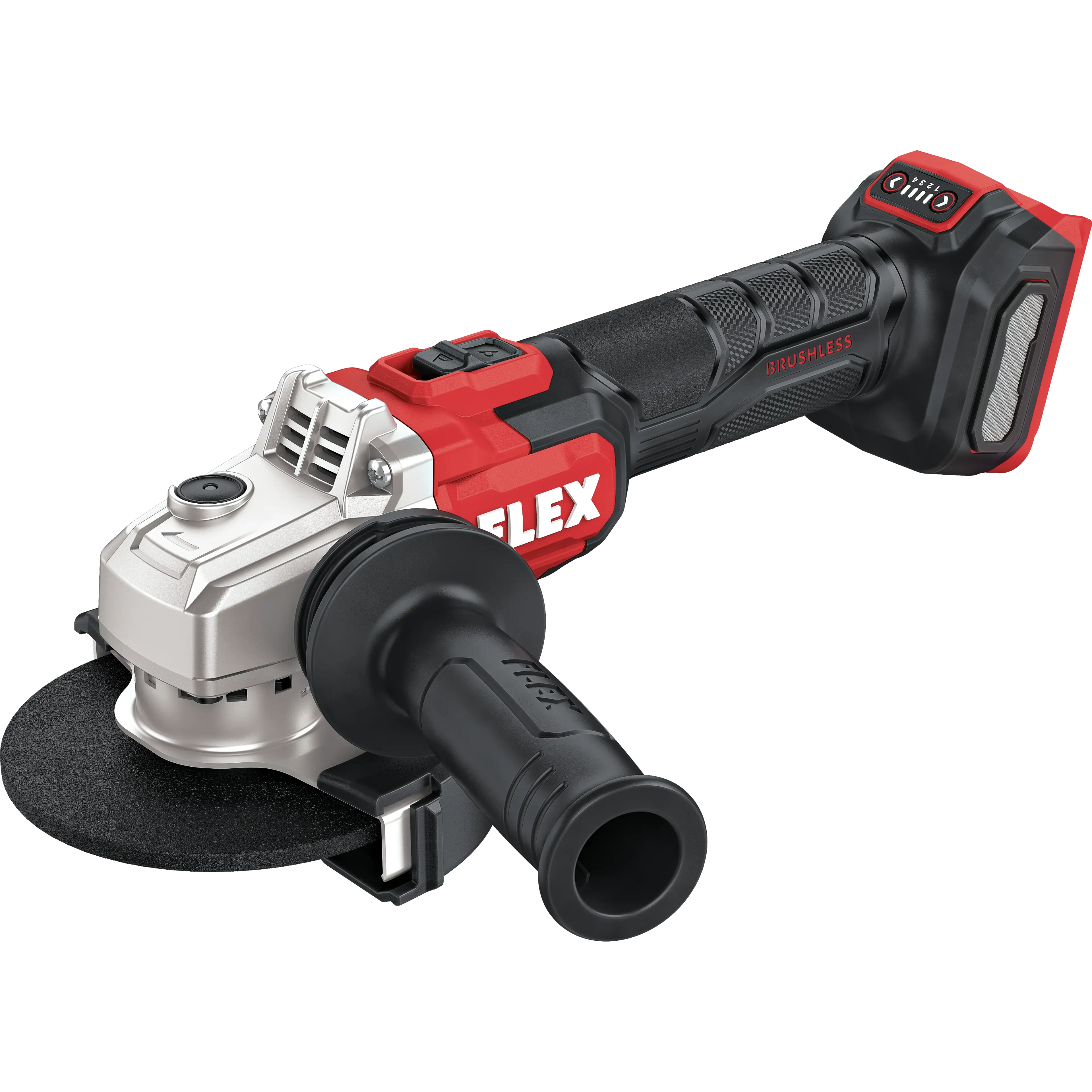 FLEX LBE 125-15 18-EC C – aku úhlová bruska 18 V s regulací otáček a brzdou
