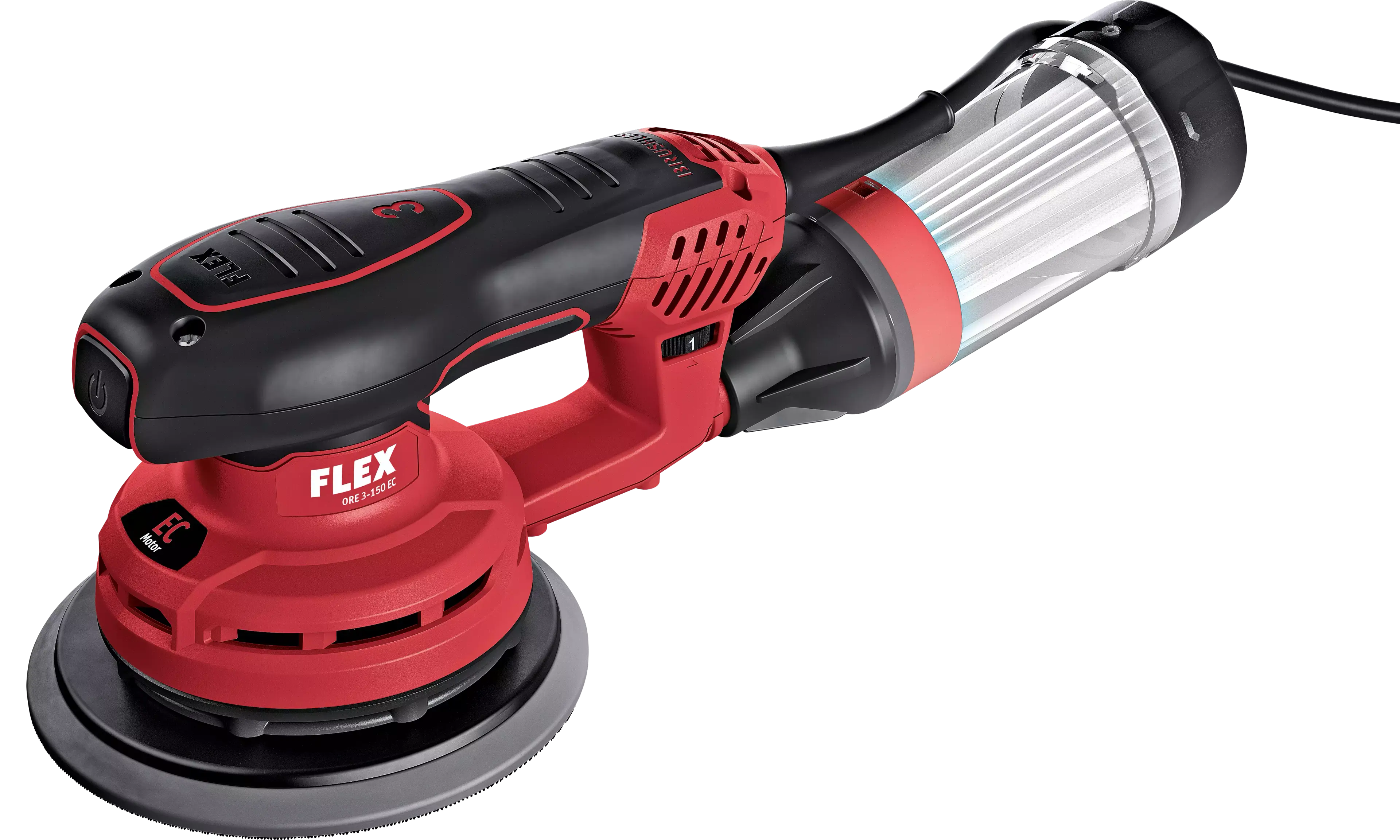 FLEX ORE 3-150 EC Výkonná excentrická bruska s regulací otáček 150 mm