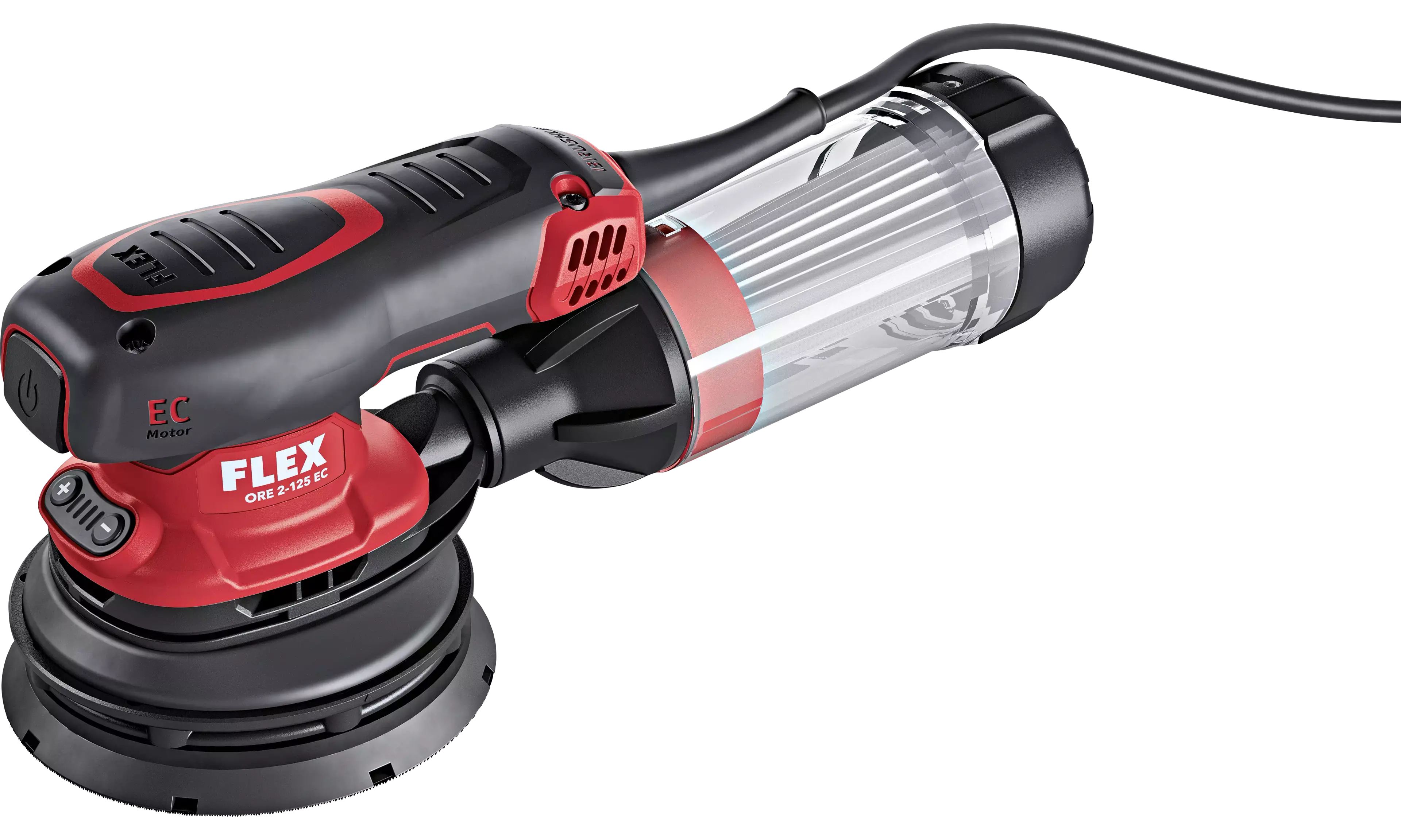 FLEX ORE 2-125 EC Kompaktní excentrické bruska s regulací otáček 125 mm