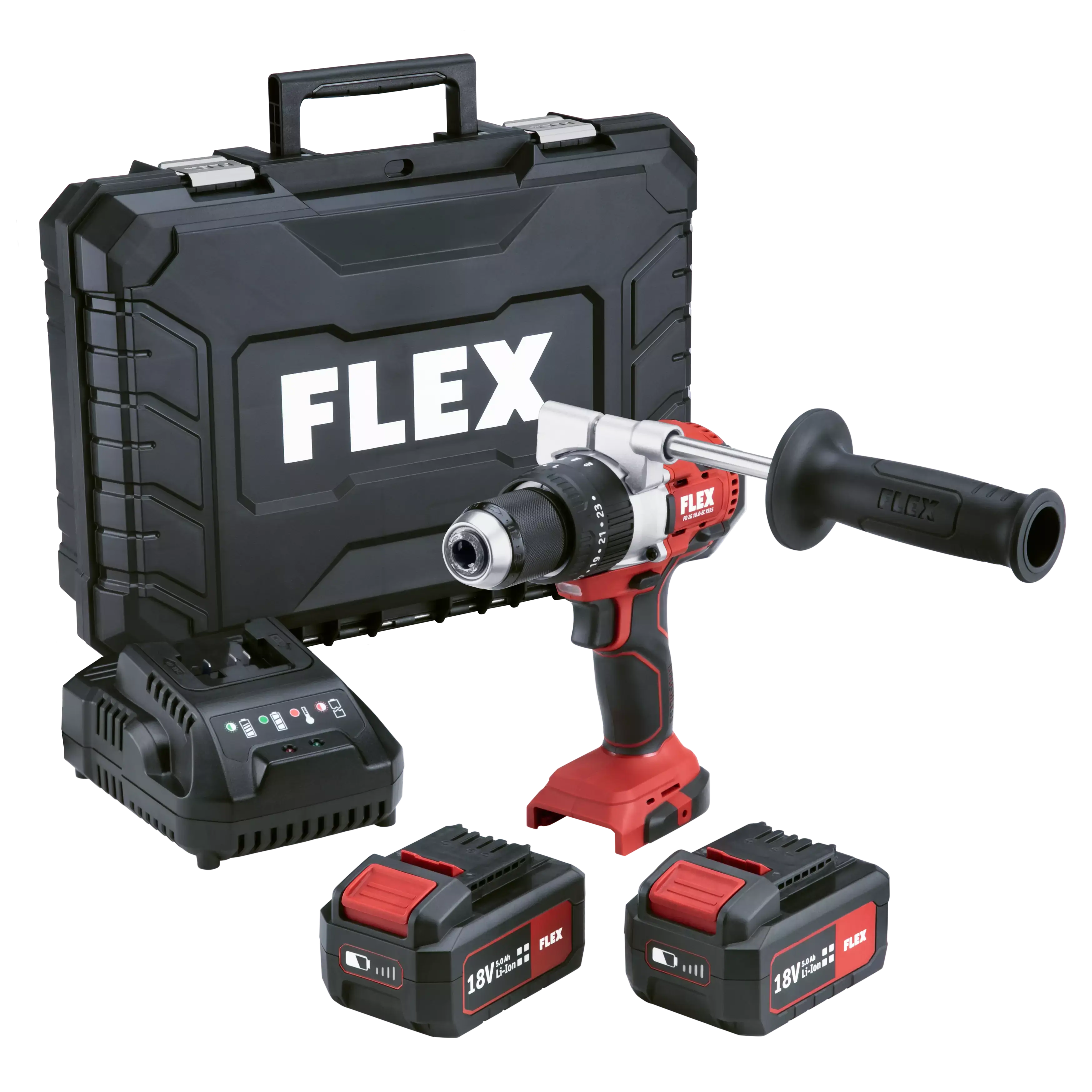 FLEX PD 2G 18.0-EC FS55BC/5.0 aku-vrtací šroubovák 18,0 V