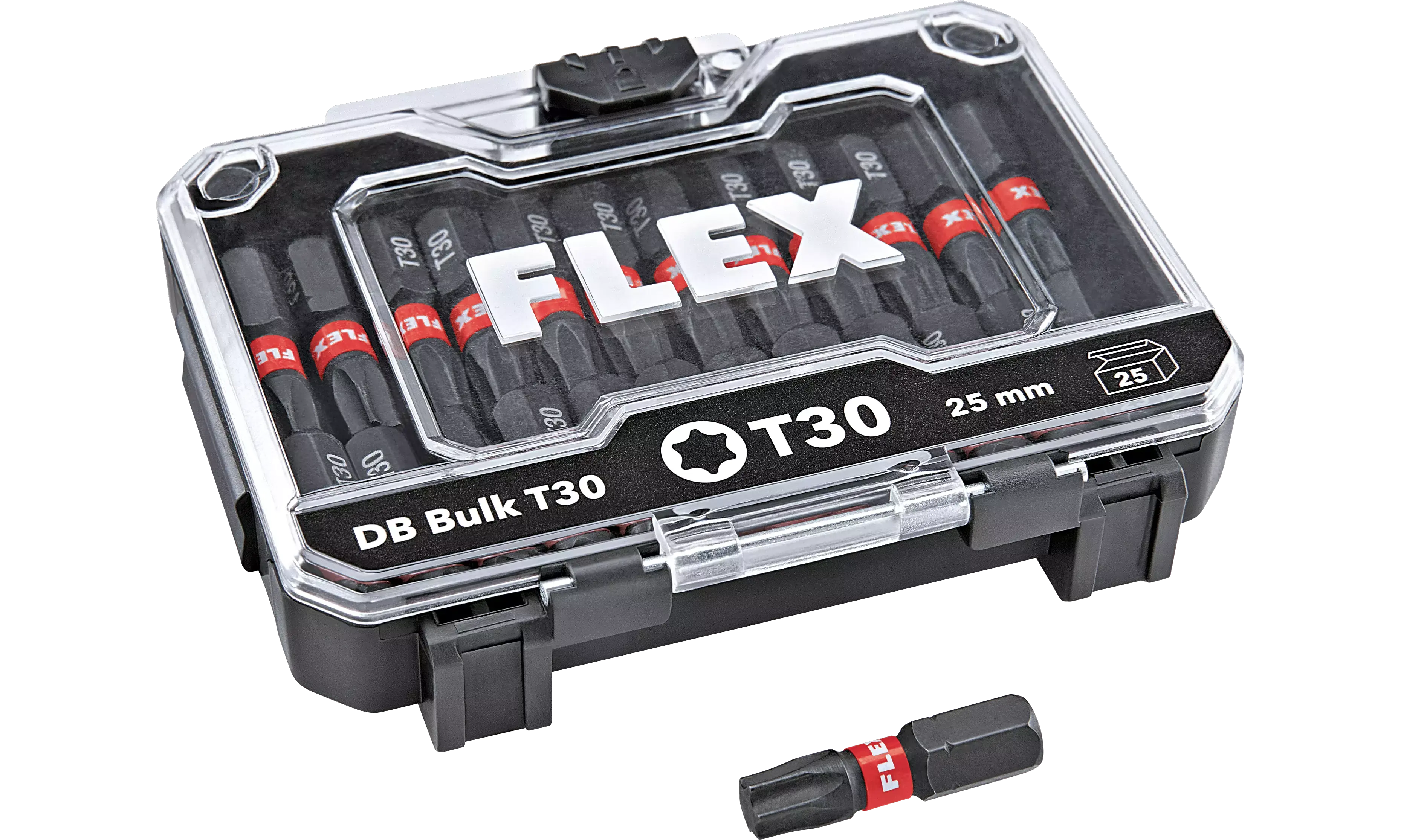 FLEX DB Bulk T30, bity 25ks Torx 30