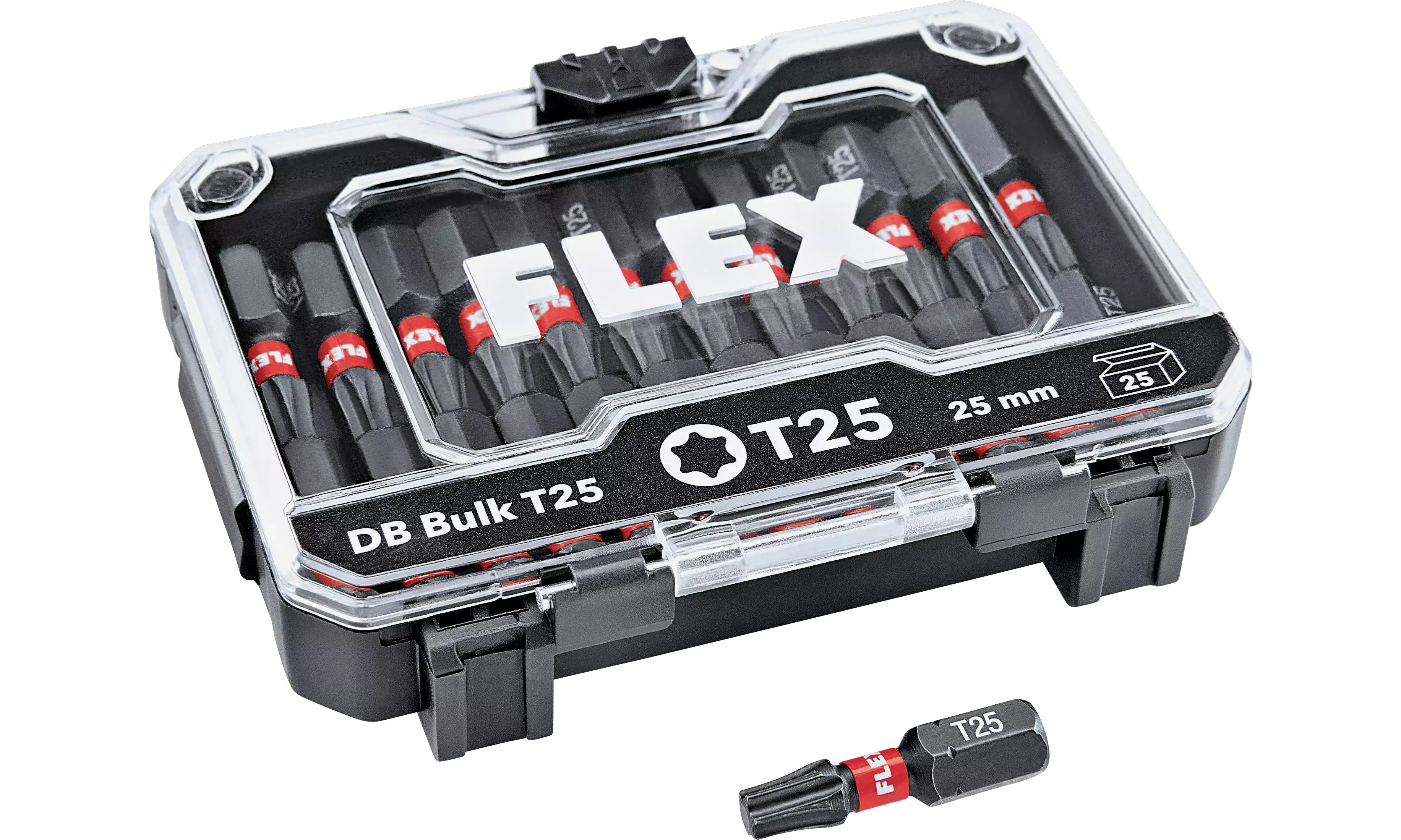 FLEX DB Bulk T25, bity 25ks Torx 25