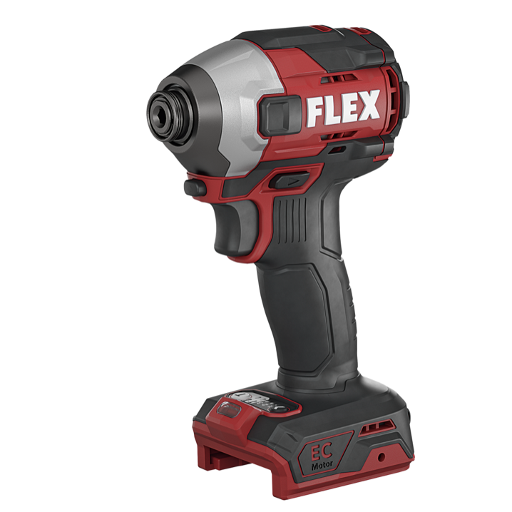 FLEX ID 1/4" 18.0-EC HD C, Aku rázový utahovák 18,0 V s funkcí vyhození bitu