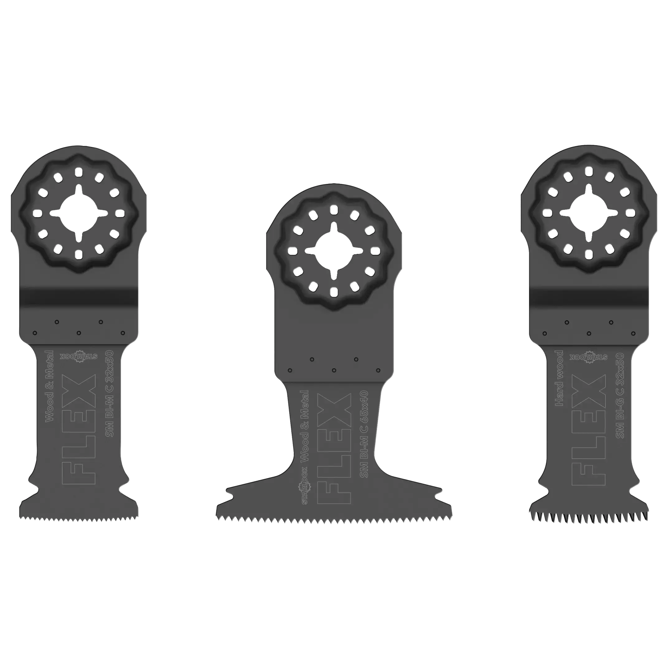 FLEX SM BI-SET VE3 Sada pilových plátků Starlock na dřevo a kov pro multifunkční nářadí