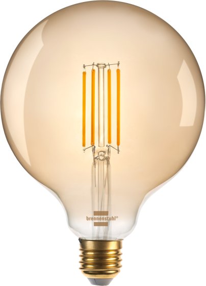 Brennenstuhl Connect WiFi LED žárovka Globe E27, 470lm, 4,9W