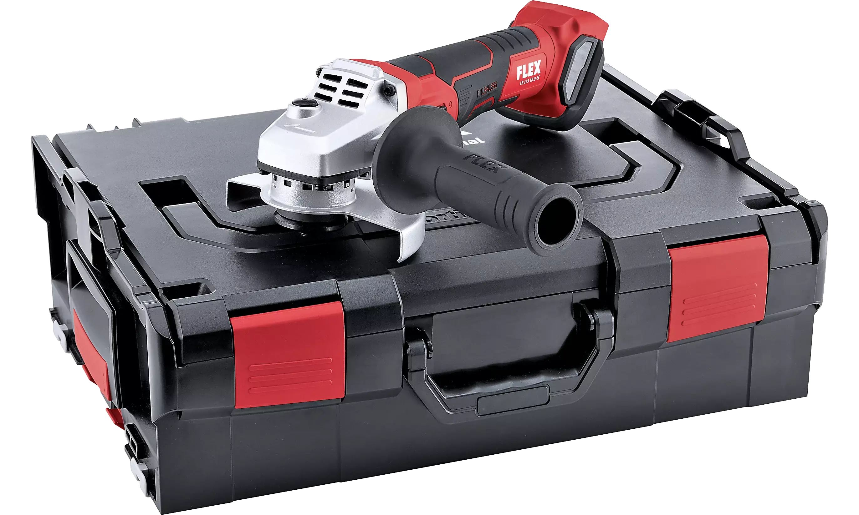 FLEX LB 125 18.0-EC, Aku úhlová bruska s brzdou 18,0 V, 125 mm