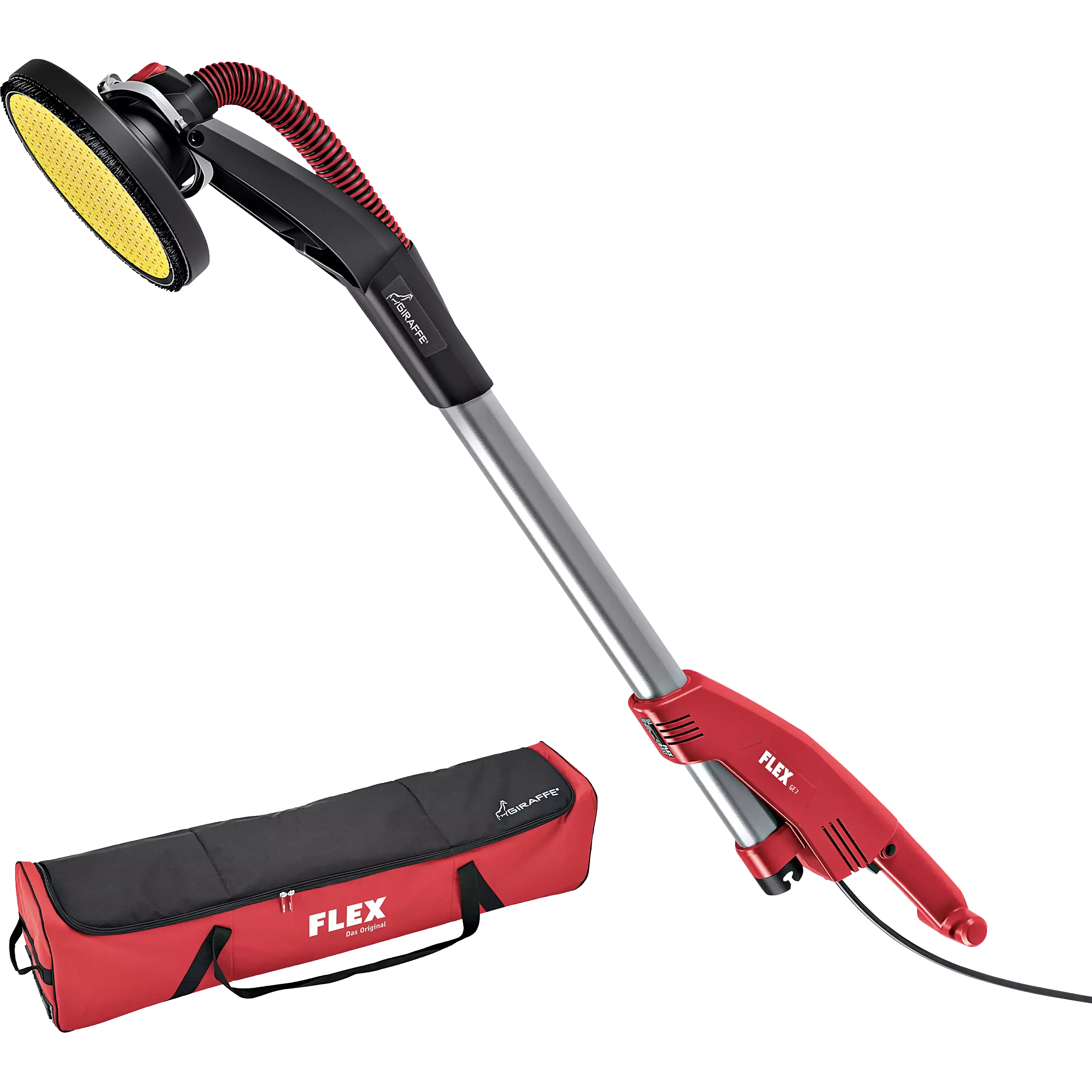 FLEX GE 7 + MH-X, Bruska na stěny a stropy Giraffe® s výměnným systémem brusných hlav