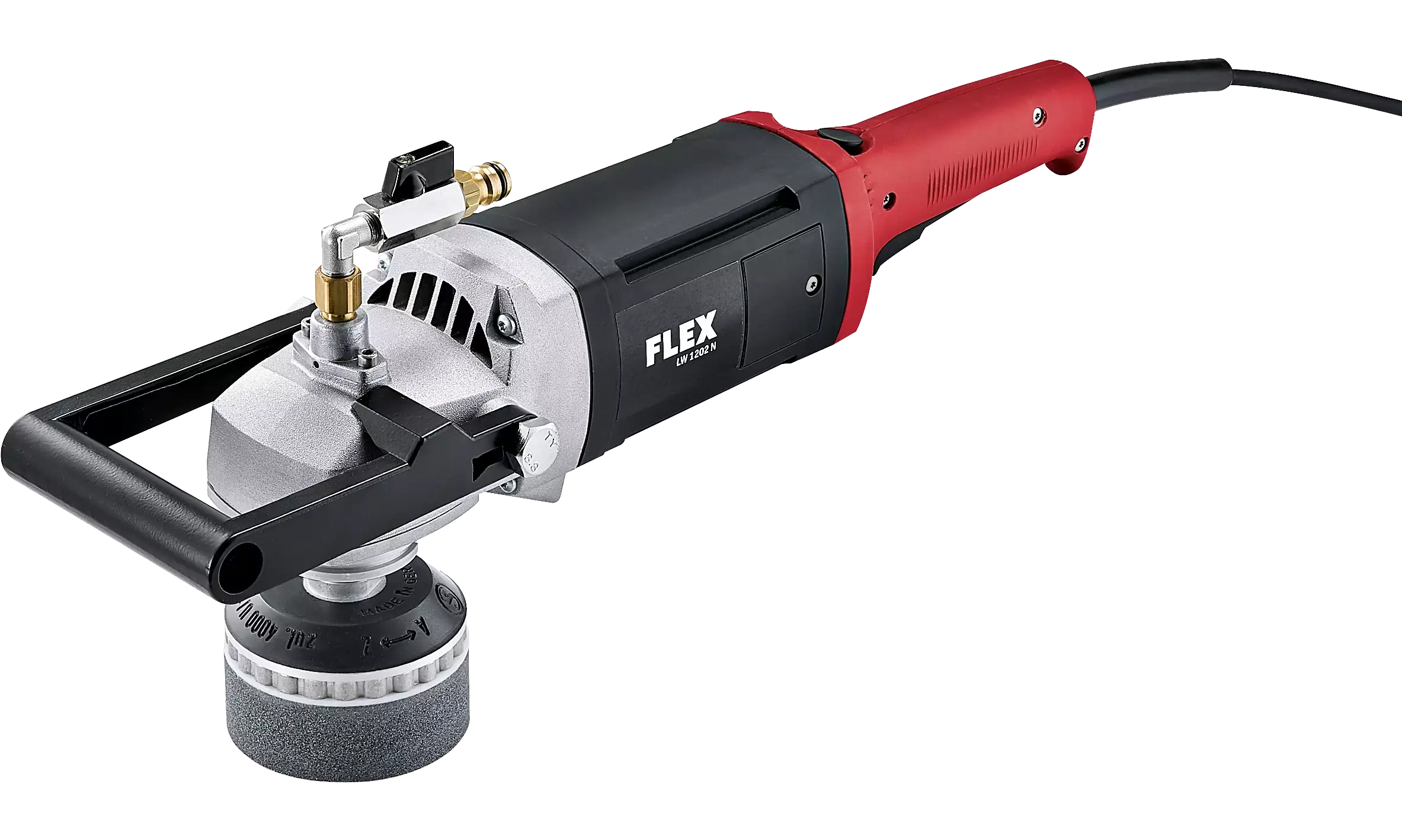 FLEX LW 1202 N, 1600 W leštička za mokra na kámen se zástrčkou pro dělící trafo, 130 mm