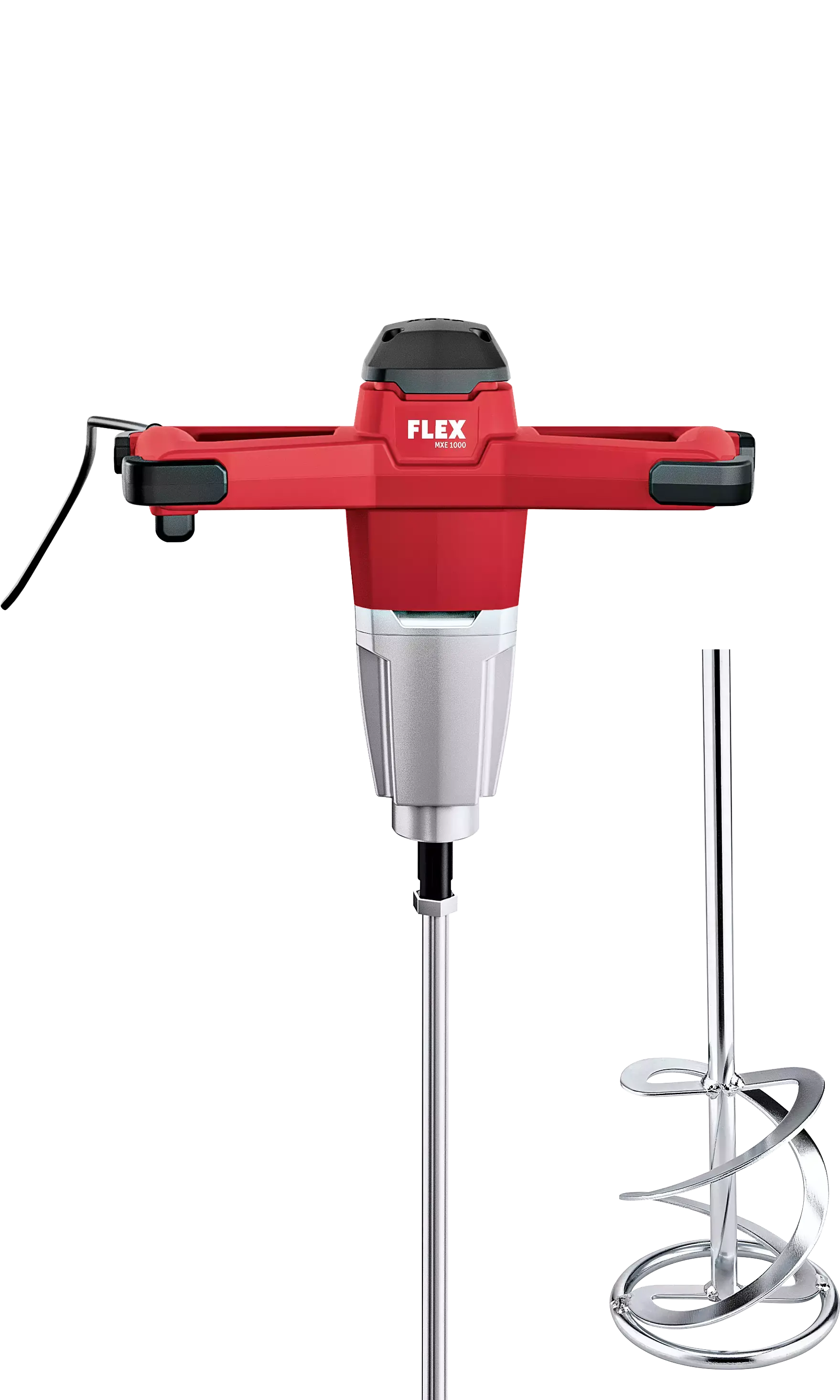 FLEX MXE 1000 + WR2 120, 1010 Wattů 1-rychlostní míchadlo s regulací ve spínači