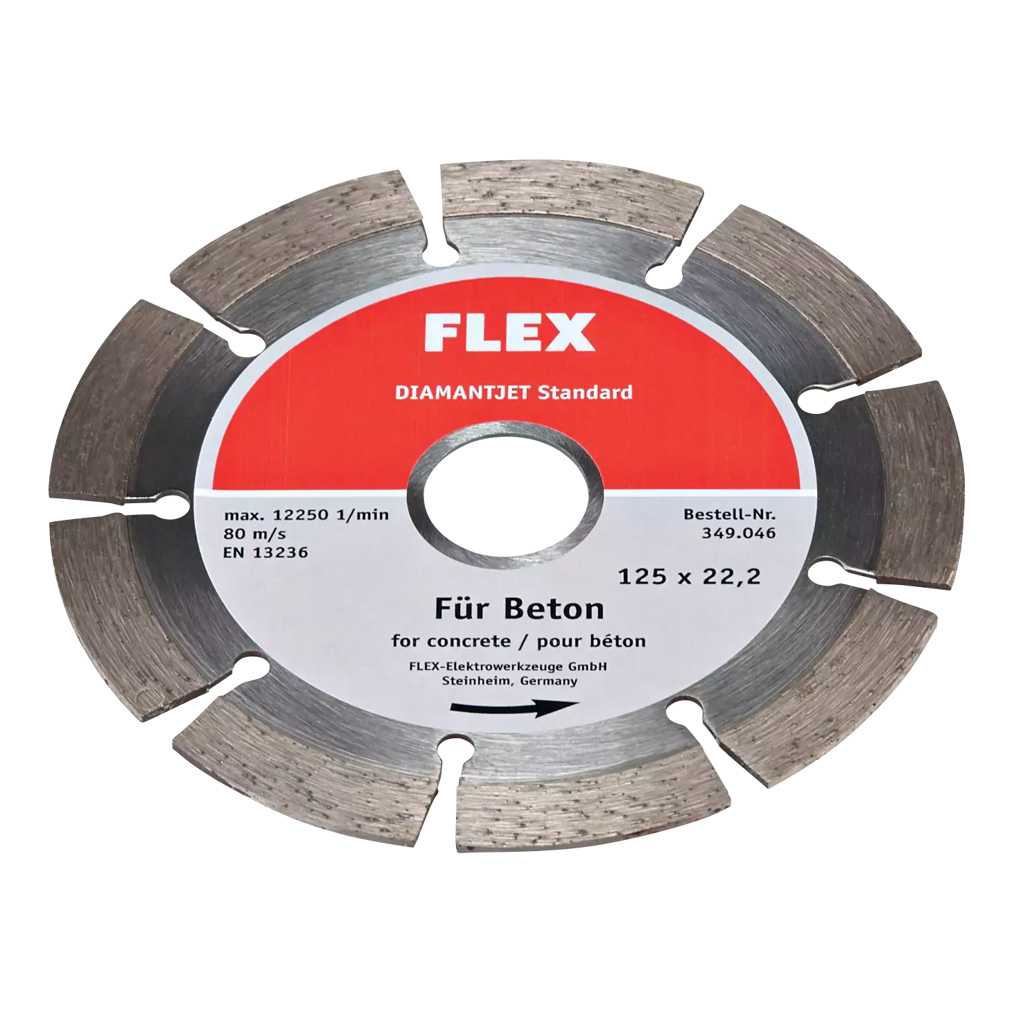 FLEX D-TSC S 125 Diamantjet - diamantový řezací kotouč na beton