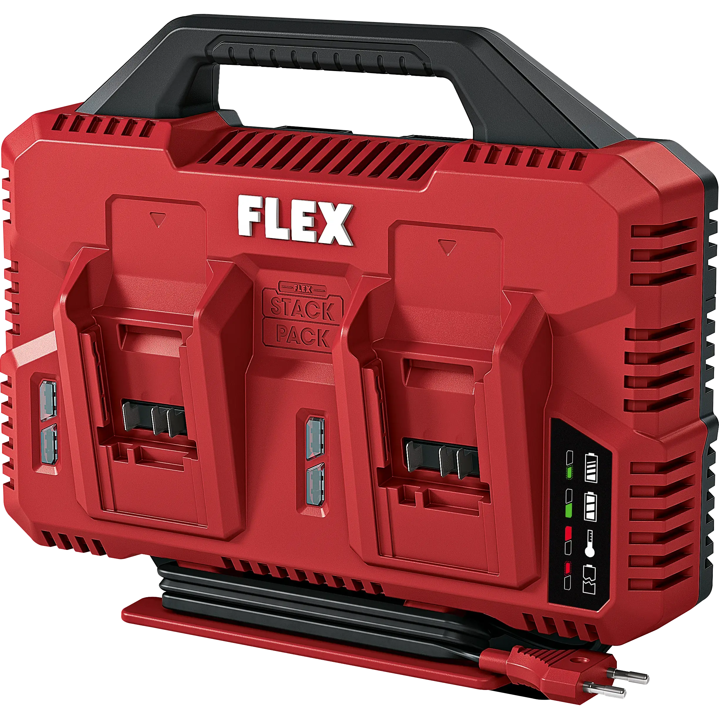 FLEX CA SP 2x 12/18, Dvojitá rychlonabíječka 12/18 V