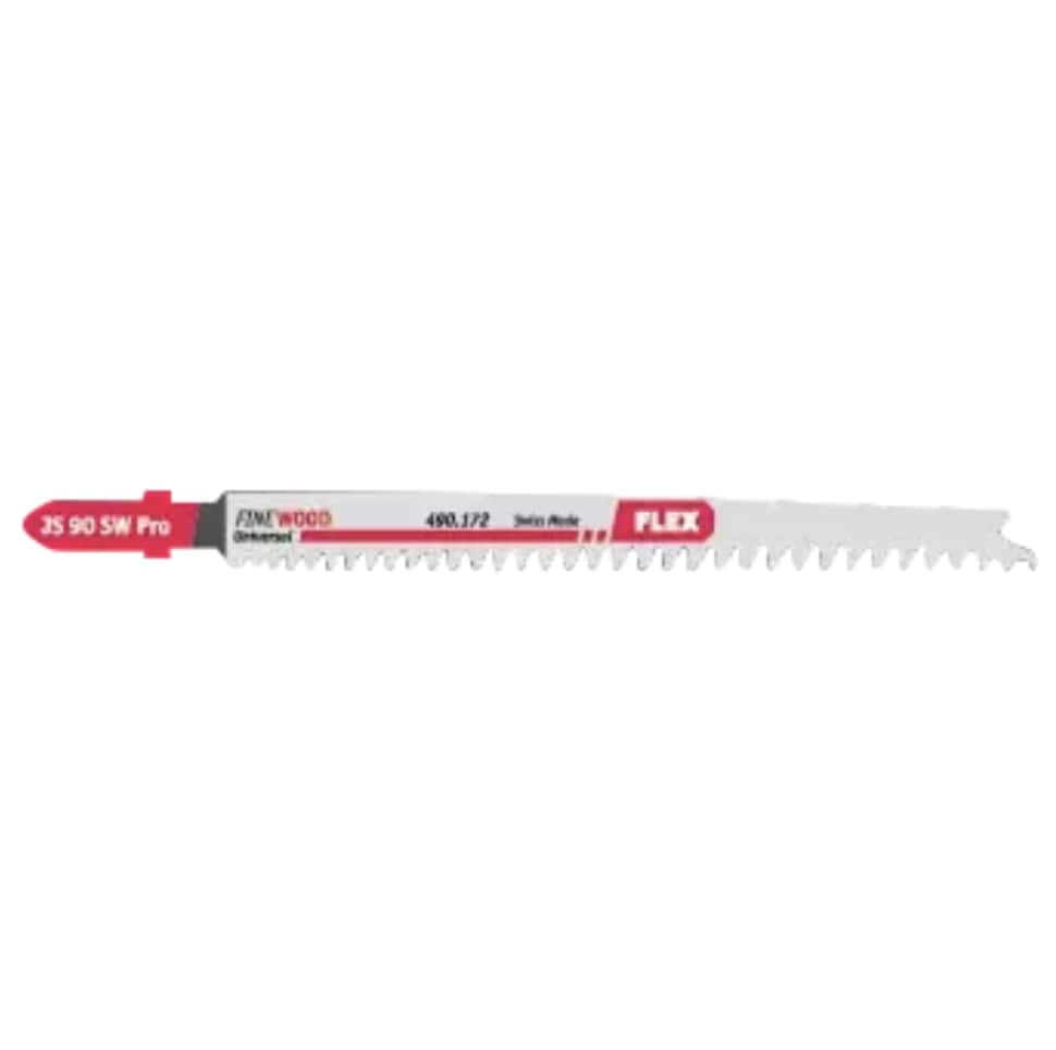 FLEX JS 90 SW Pro VE5, Plátky na dřevo do přímočaré pily
