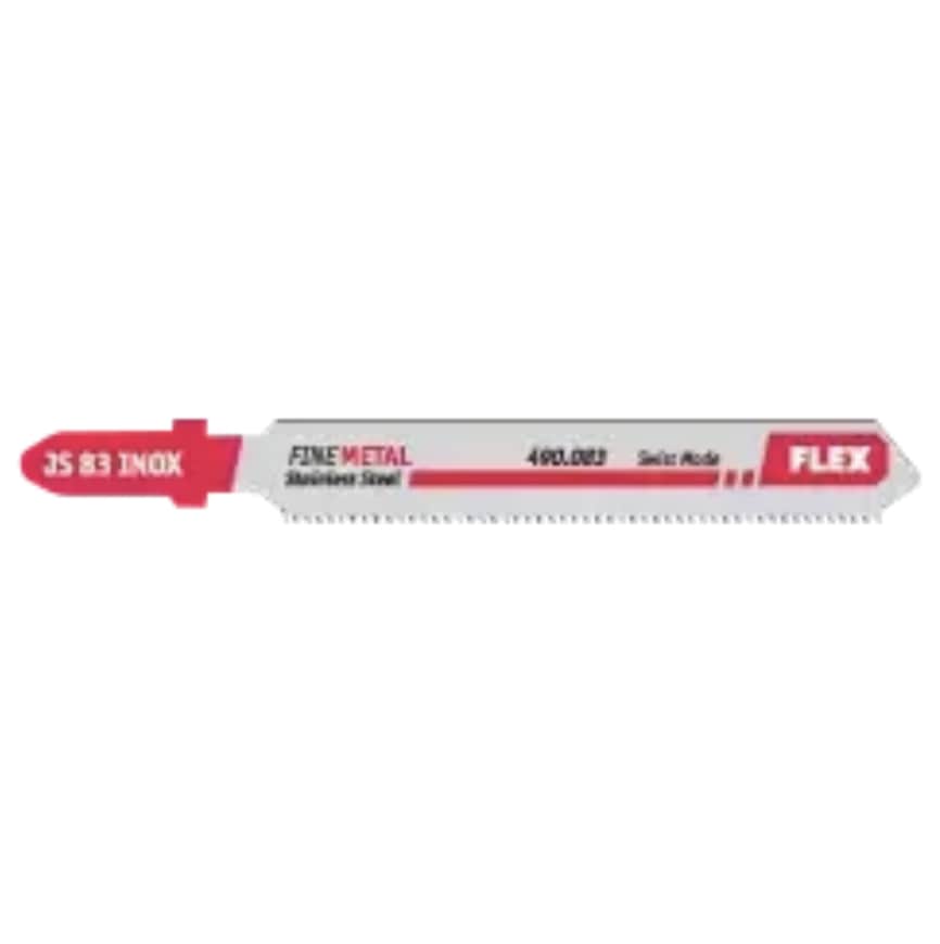 FLEX JS 83 INOX VE3, Pilové plátky pro INOX / nerez do přímočaré pily