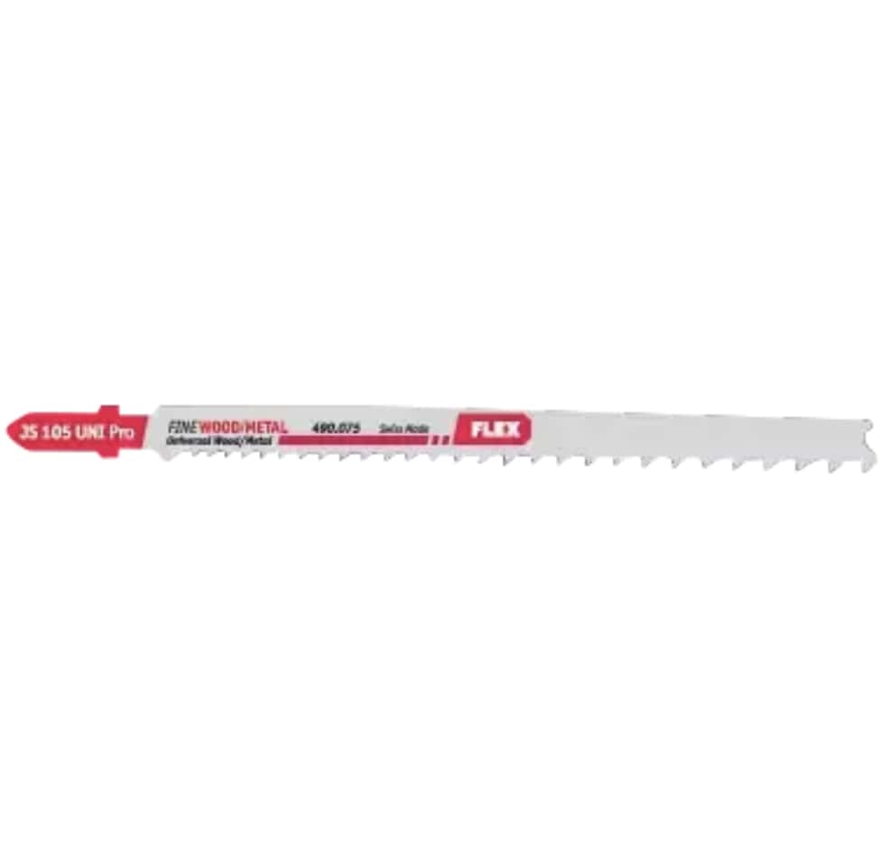 FLEX JS 105 UNI Pro VE3, Pilové plátky pro demontáž do přímočaré pily