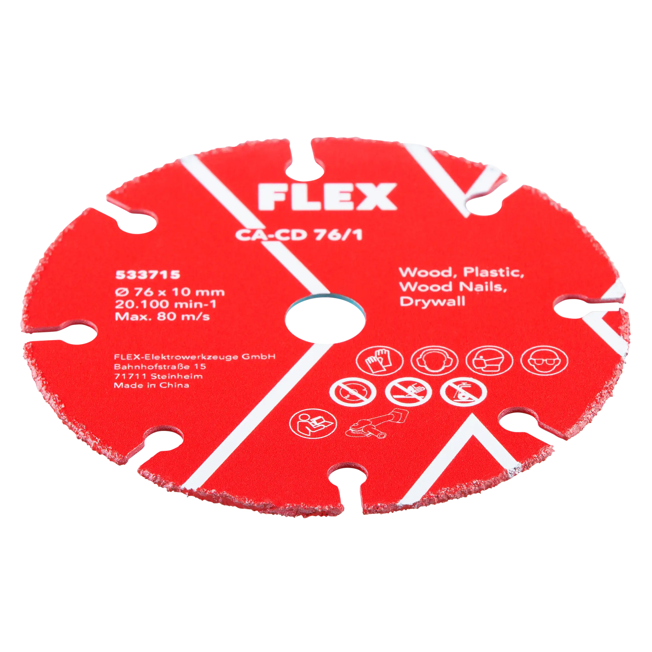 FLEX CA-CD 76/1, Řezný kotouč Carbide