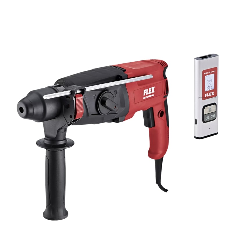 FLEX CHE 2-28 SDS-plus vrtací kladivo 2,5 kg + Laserový měřič vzdálenosti ADM 30 Smart