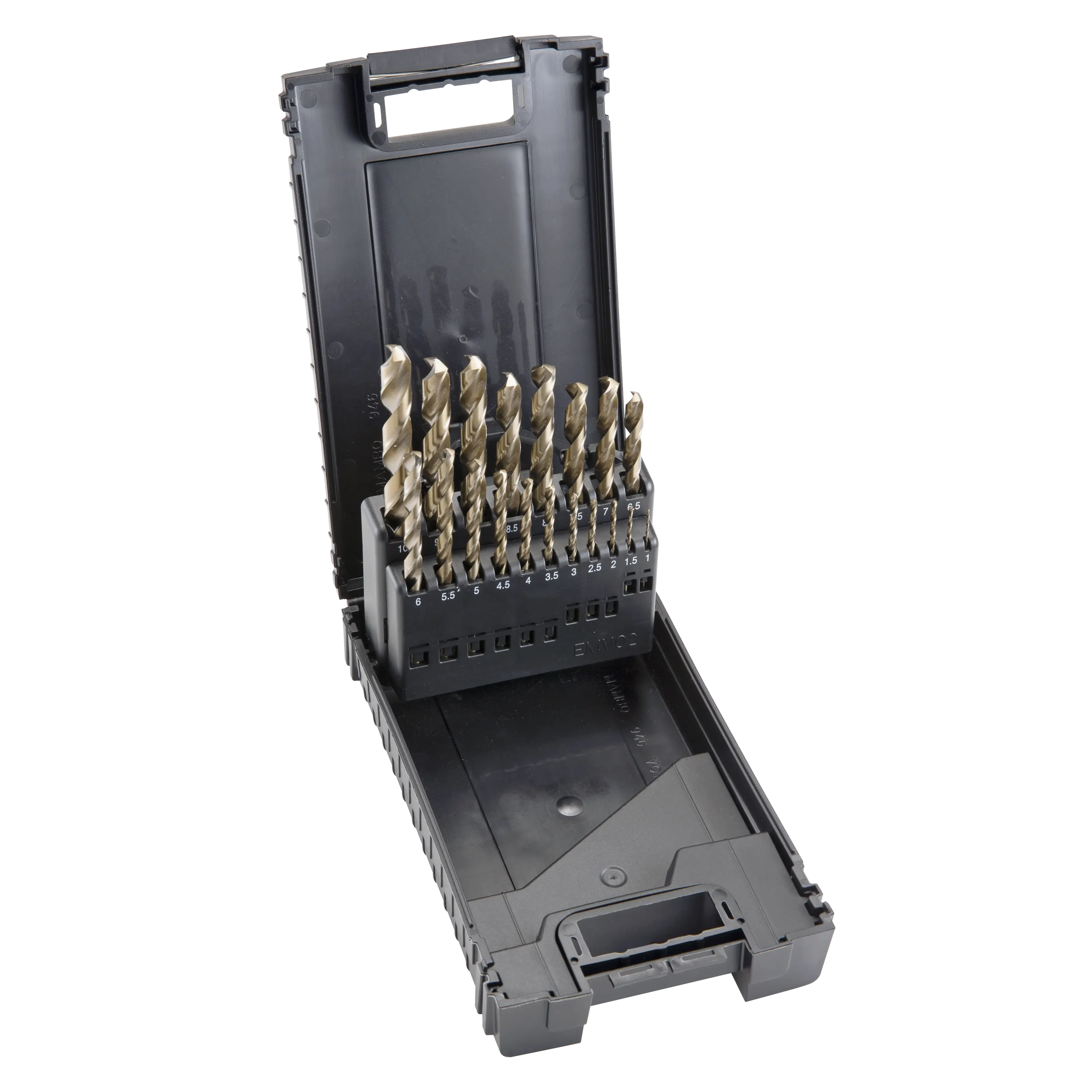 FLEX D-M D1-10 Set HSS-Co VE19 sada kobaltových vrtáků do kovu HSS-CO 19ks