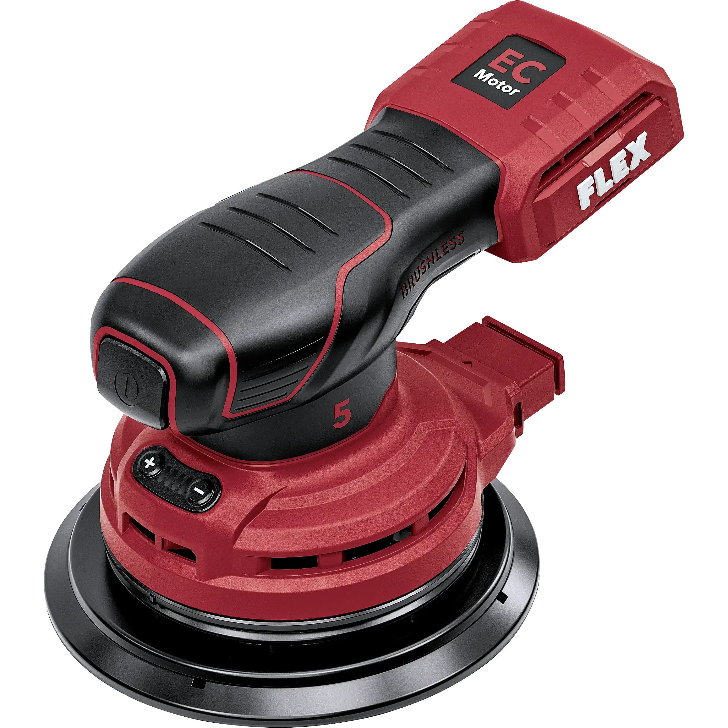 FLEX ORE 5-150 18-EC C, Aku excentrická bruska 150 mm s regulací otáček 18 V