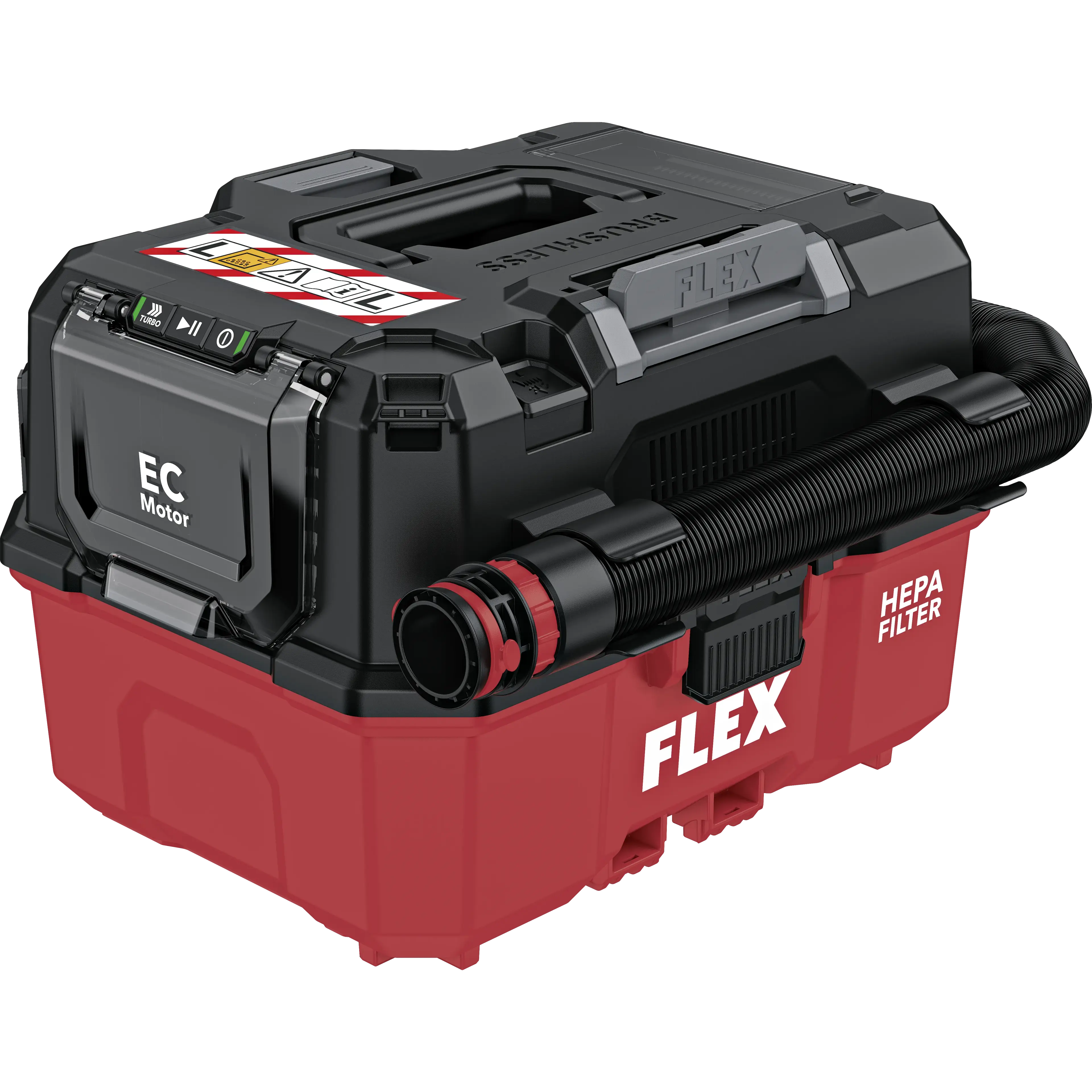 FLEX VC 9 L MC 18 RC Kompaktní aku vysavače s manuálním čištěním filtru, 9 l, třída L, STACK PACK