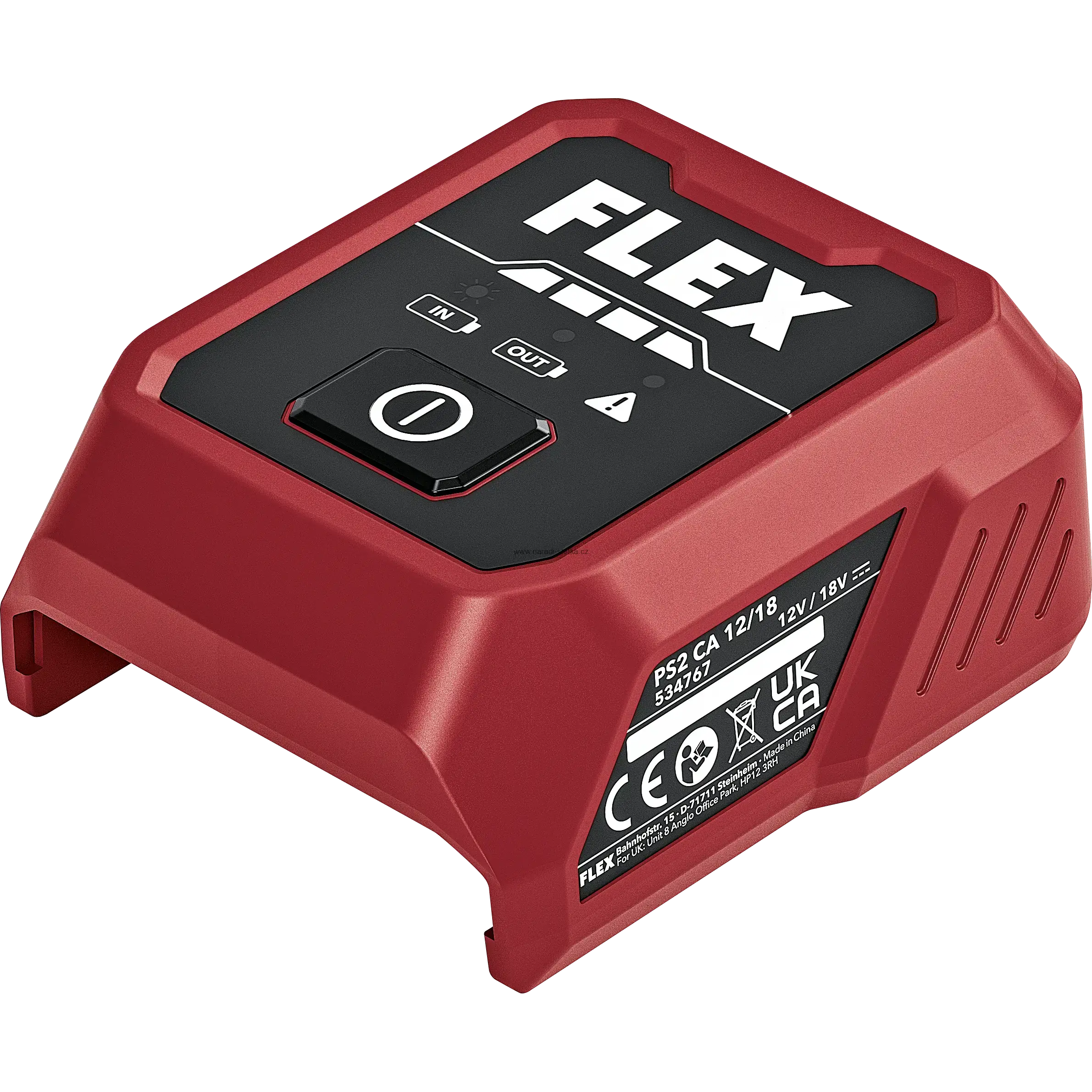 FLEX PS2 CA 12/18 USB adaptér a nabíječka akumulátorů 12 V / 18 V
