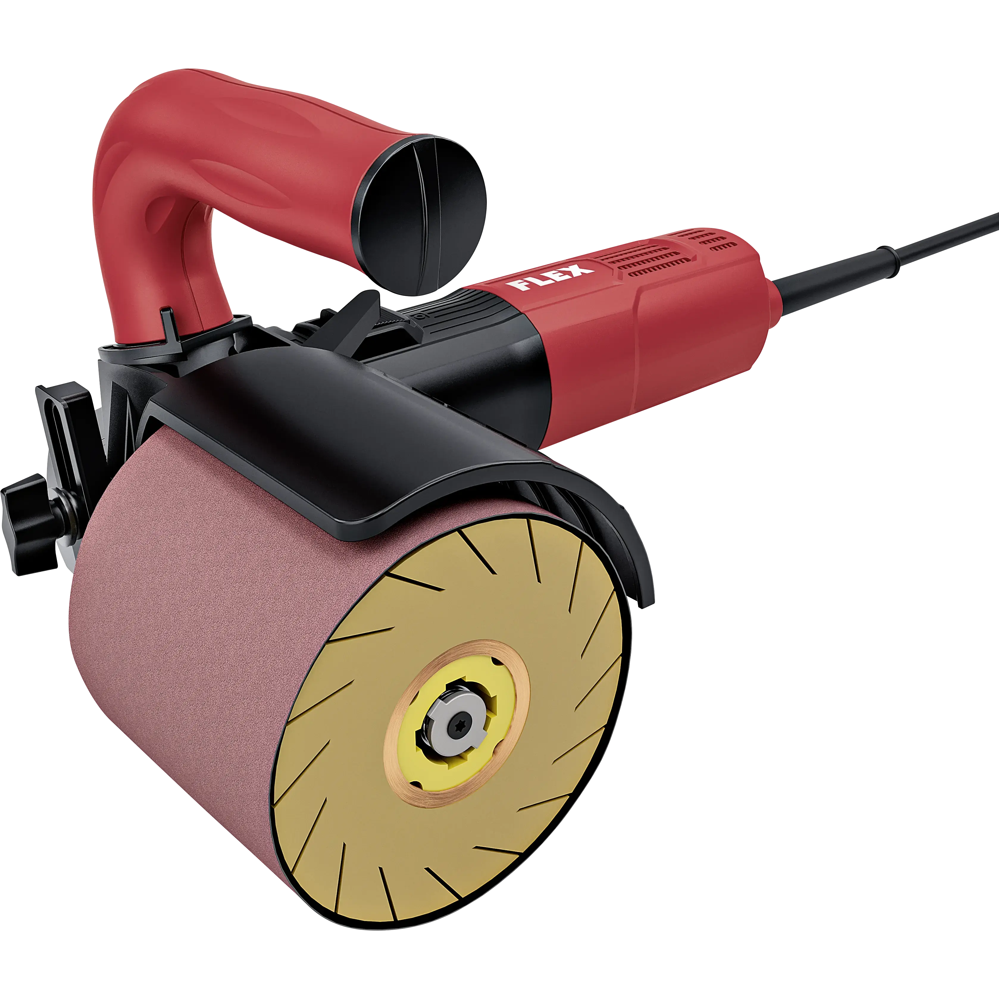 FLEX BSE 16-3 100 – satinýrka 1 600 W pro opracování oceli a nerezu