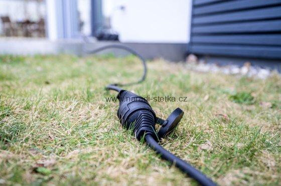 Brennenstuhl kvalitní gumový prodlužovací kabel IP44 10m černý