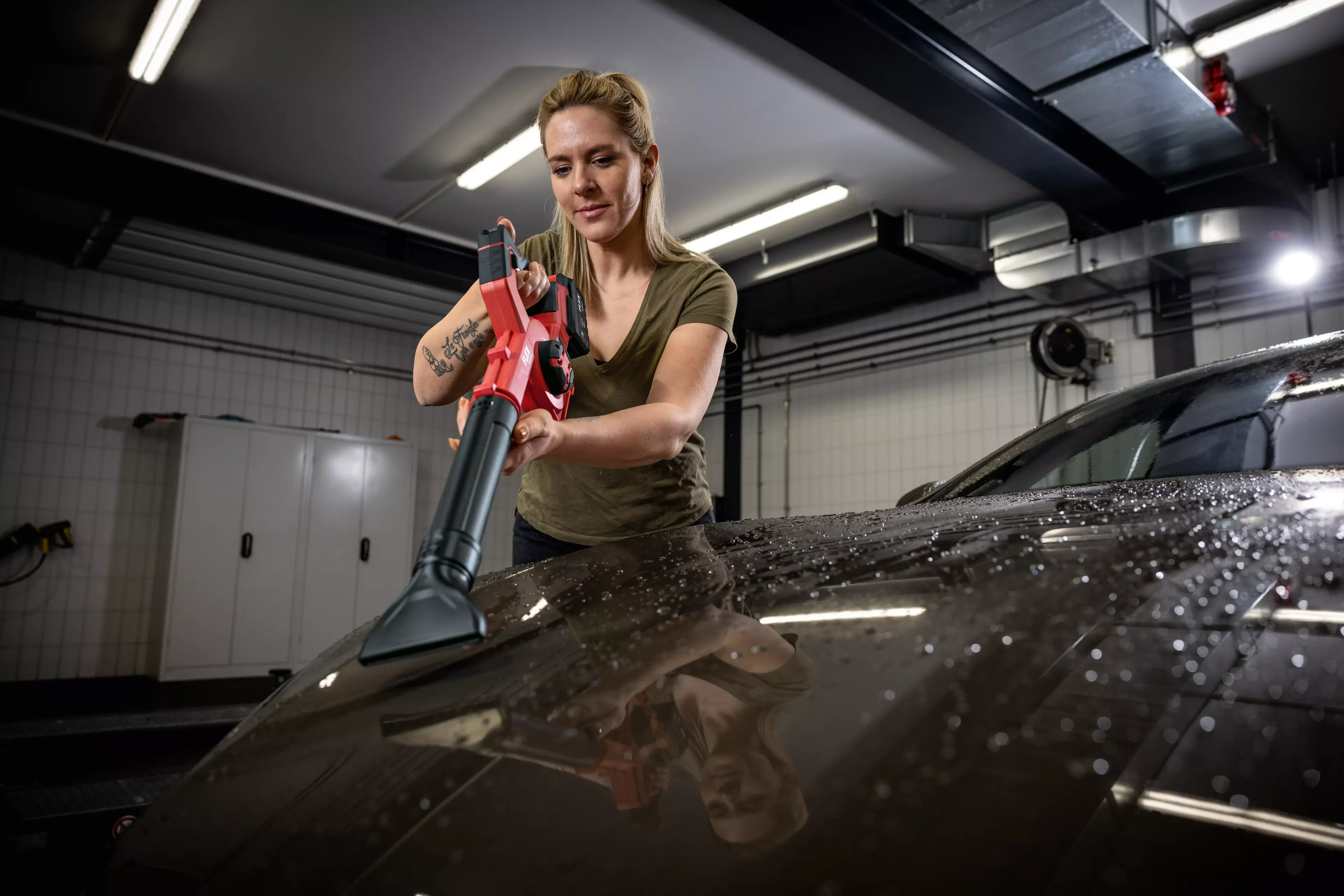 FLEX BW 18.0-EC/Detailing Set Aku fukar pro sušení automobilů 18,0 V