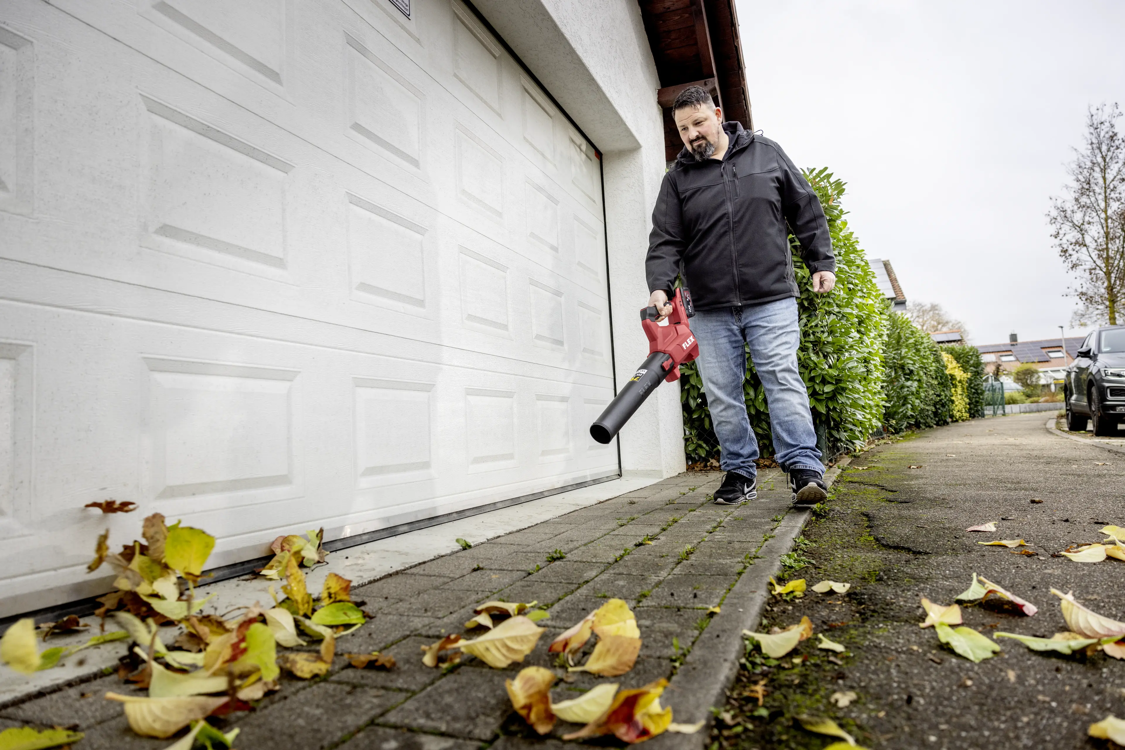 FLEX GBL 790 18-EC + AP 18/5.0 + CA 18.0-LD, Aku fukar na listí 18 V