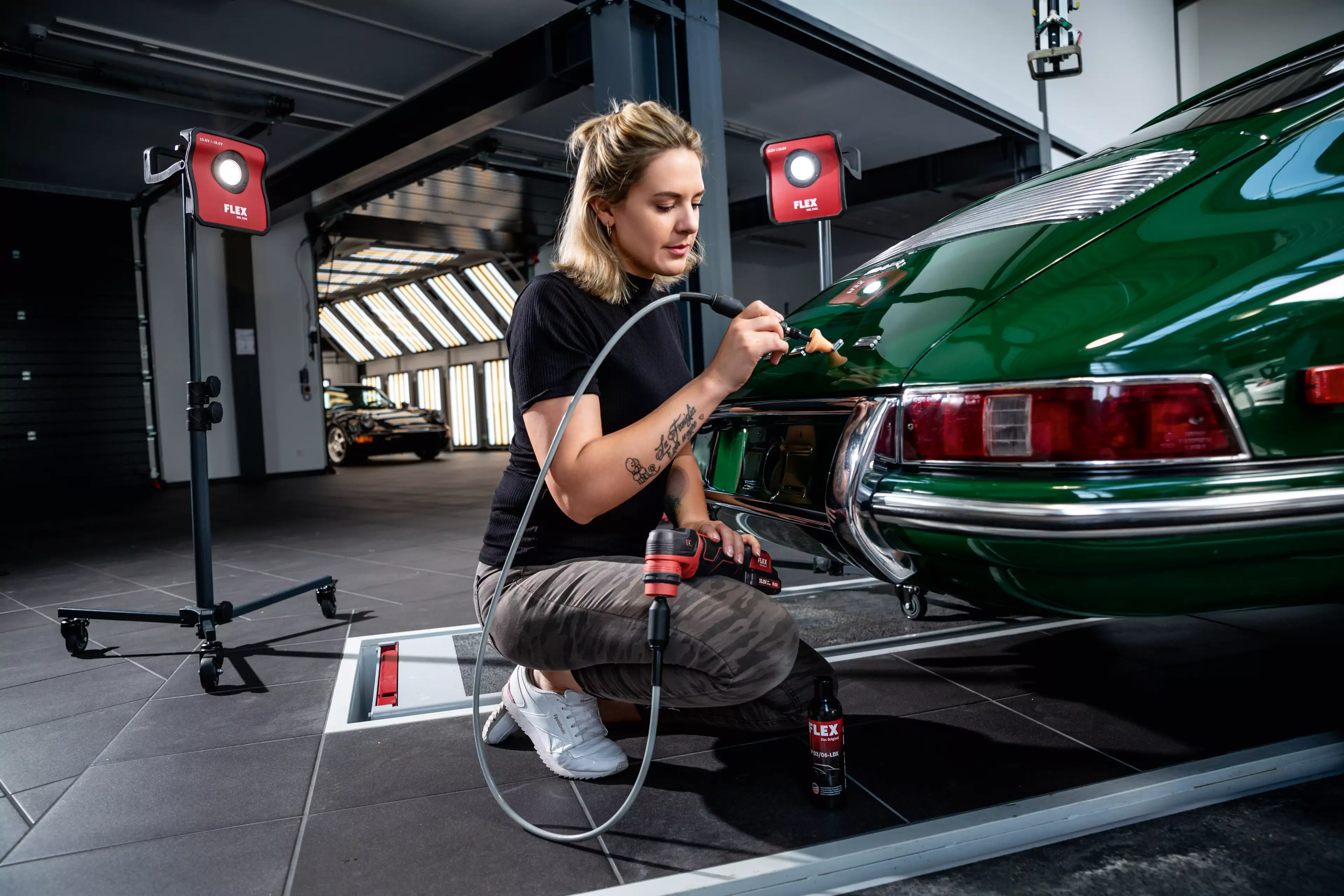 FLEX FS 140 Set, Flexibilní hřídel pro leštičku PXE 80 10.8-EC