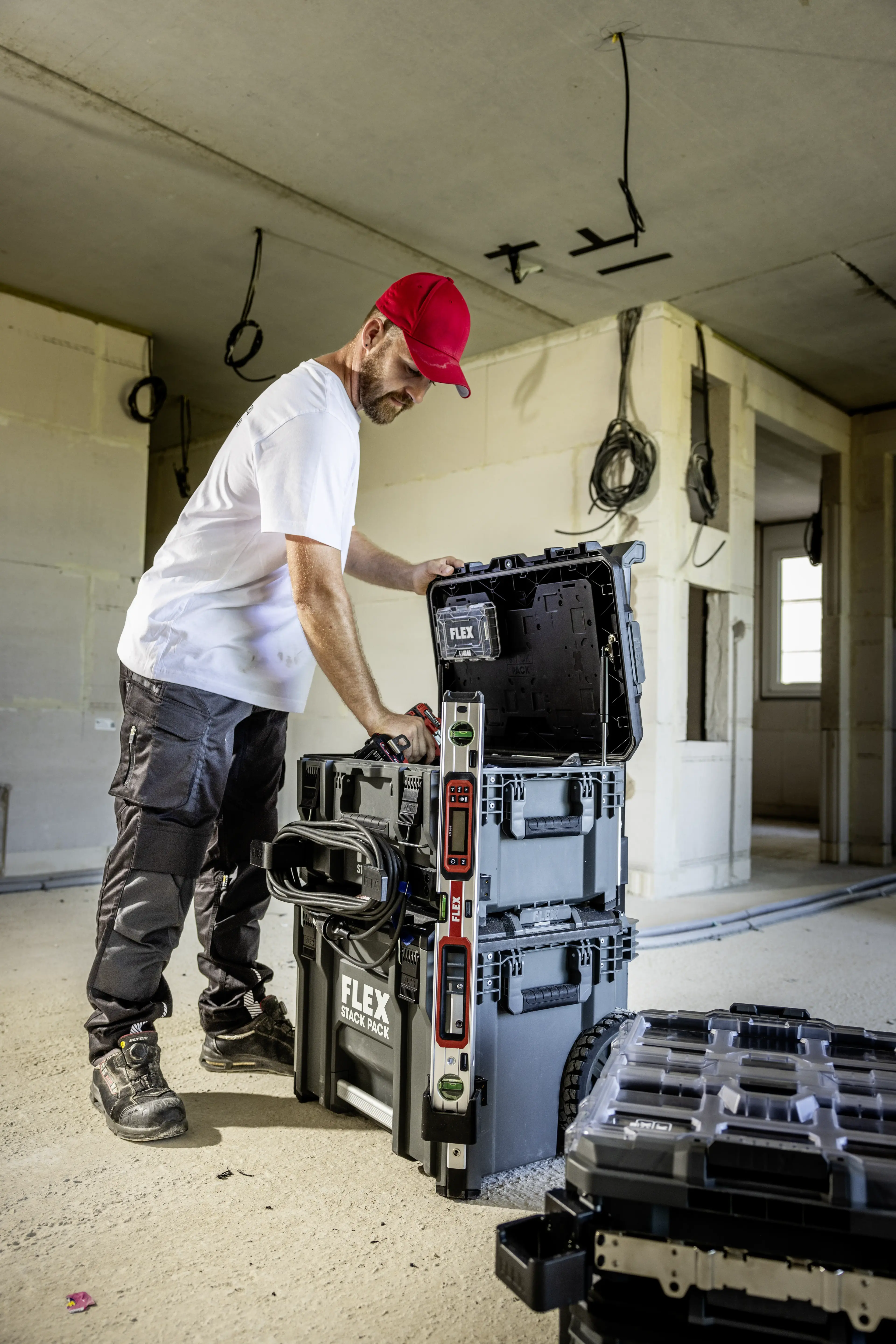 FLEX STACK PACK TK-L SP SET-1, Sada transportních kufrů Standard