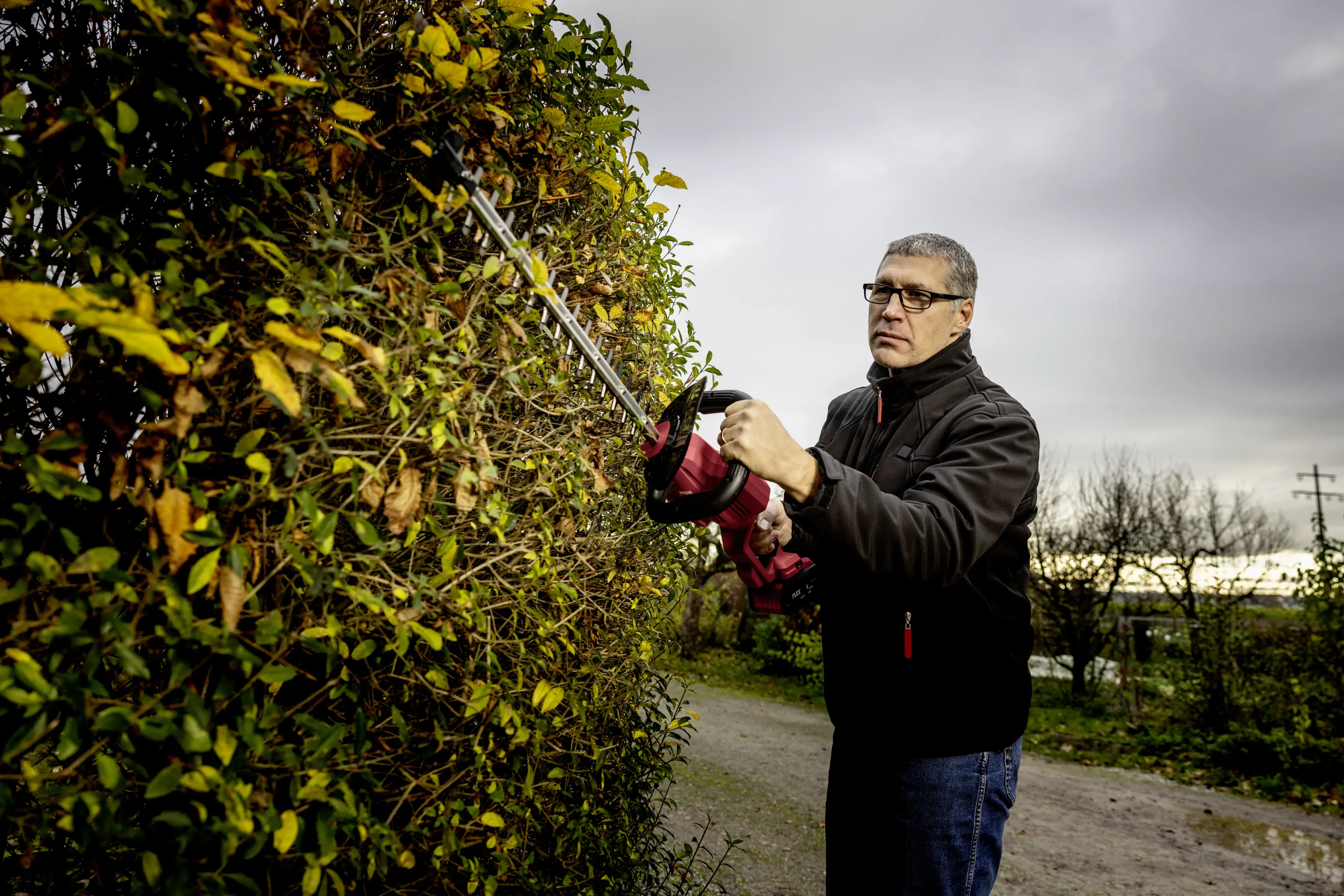 FLEX GHT 55 18-EC Aku nůžky na živý plot 18 V