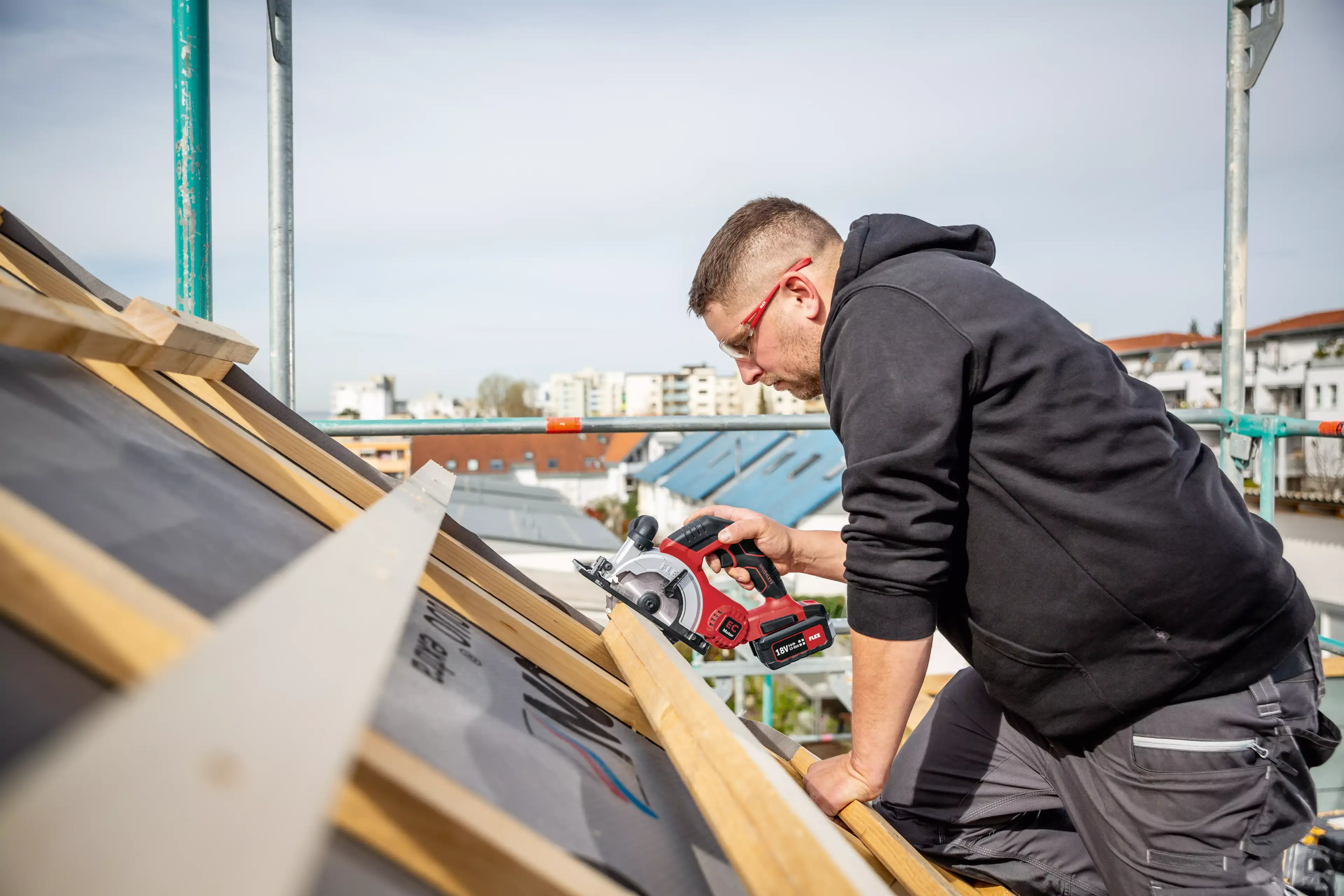 FLEX CS 45 18.0-EC C, Kompaktní akumulátorová okružní pila 18,0 V