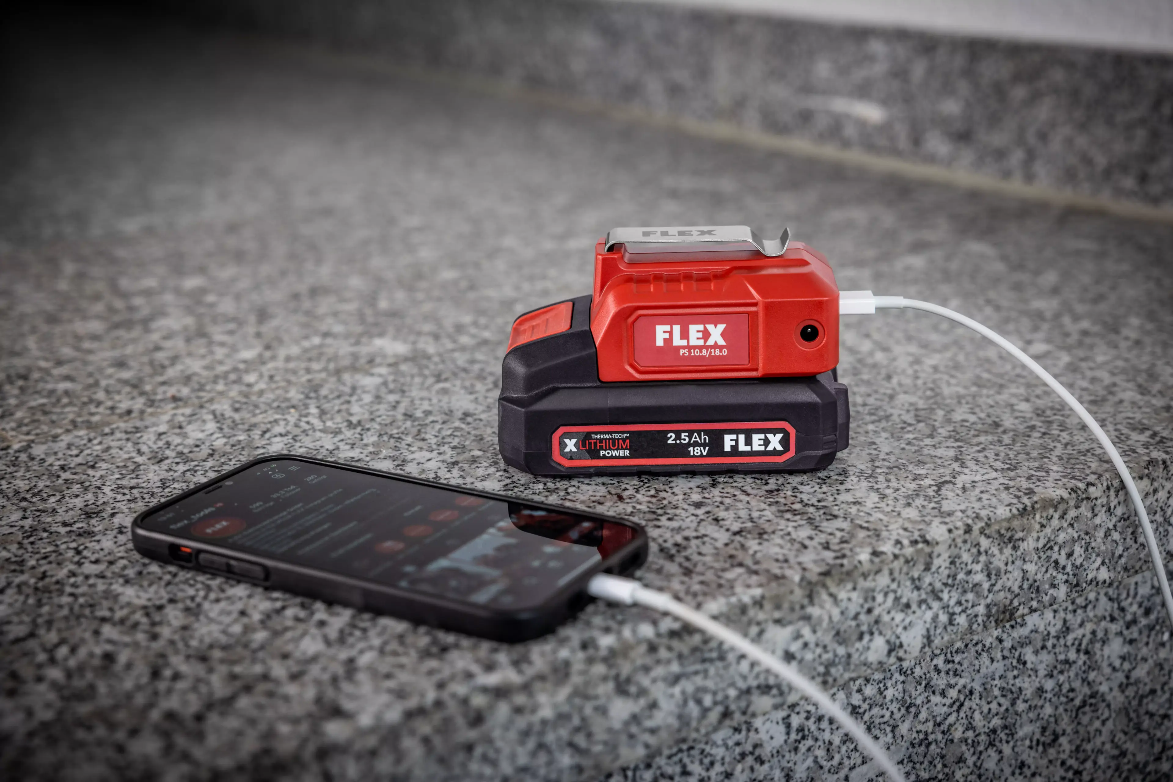 FLEX PS 10.8/18.0 Adaptér pro baterie