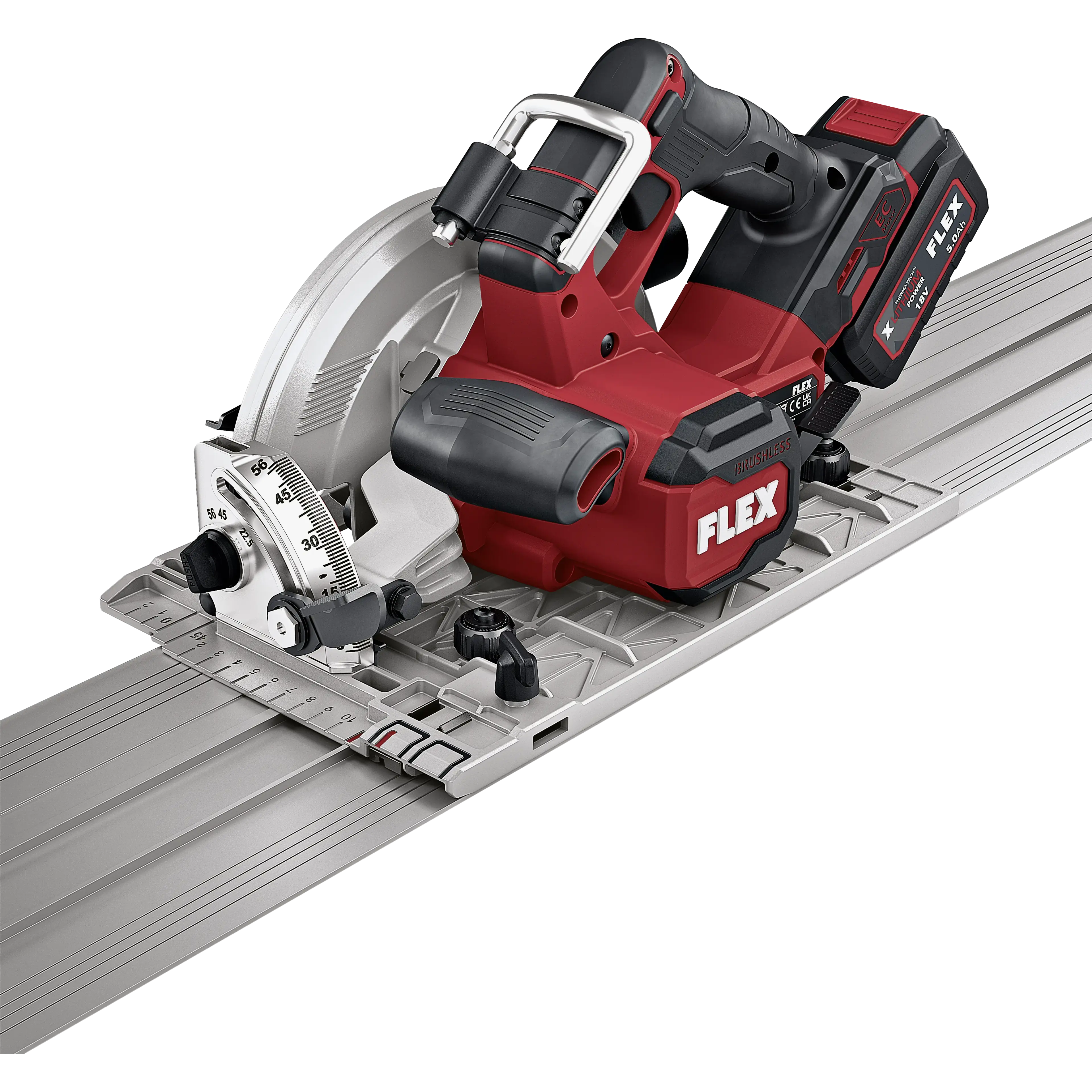 FLEX CS 68 18-EC C, Aku okružní pila 68mm se zápustným krytem 18 V