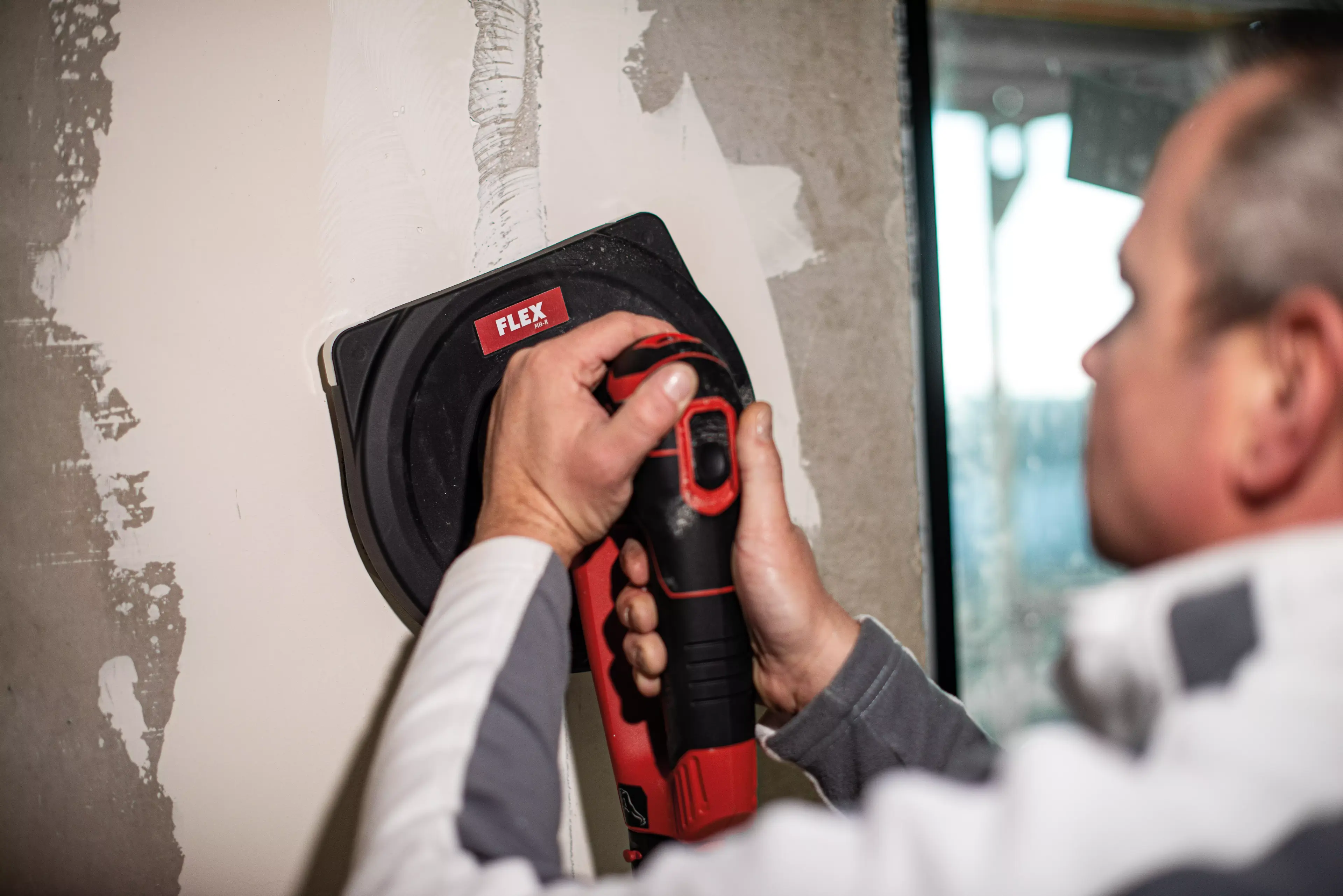 FLEX GCE 6-EC Kit, Bruska na stěny a stropy Handy-žirafa se systémem výměnných brusných hlav