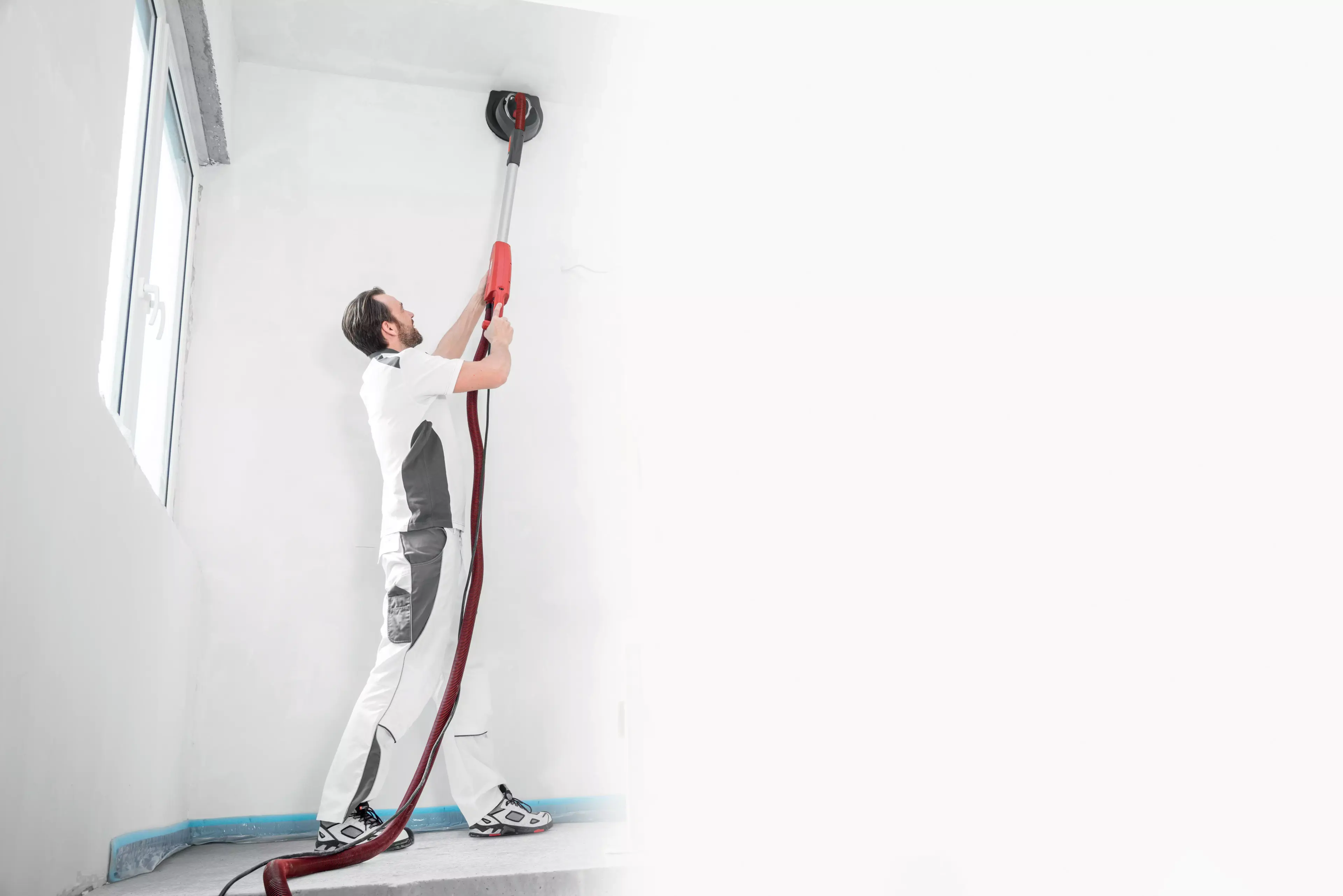 FLEX GE 7 + MH-R + SH, Bruska na stěny a stropy Giraffe® s výměnným systémem brusných hlav