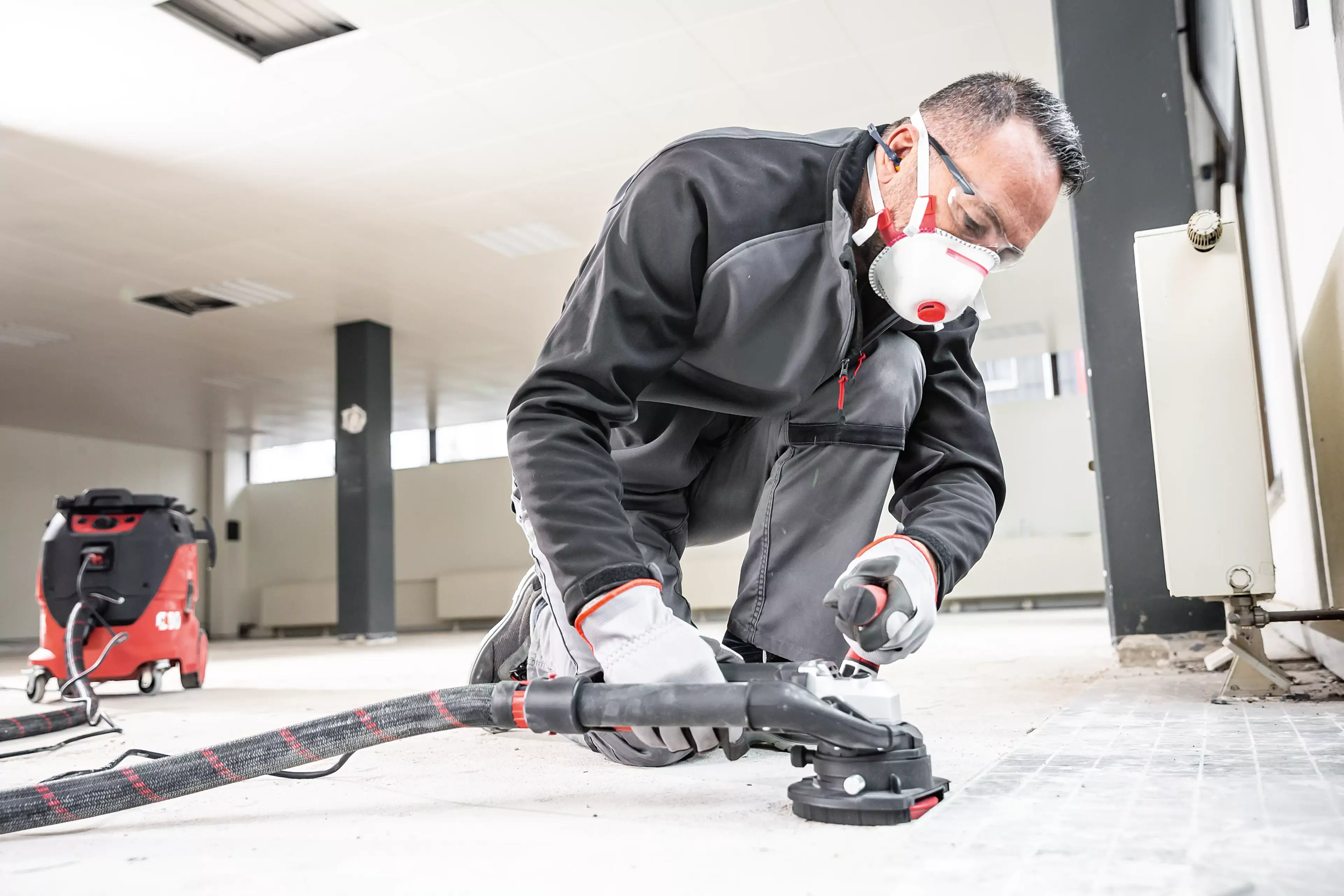 FLEX RE 16-5 115, Kit E-Jet, RETECFLEX, univerzální stroj pro renovaci a modernizaci