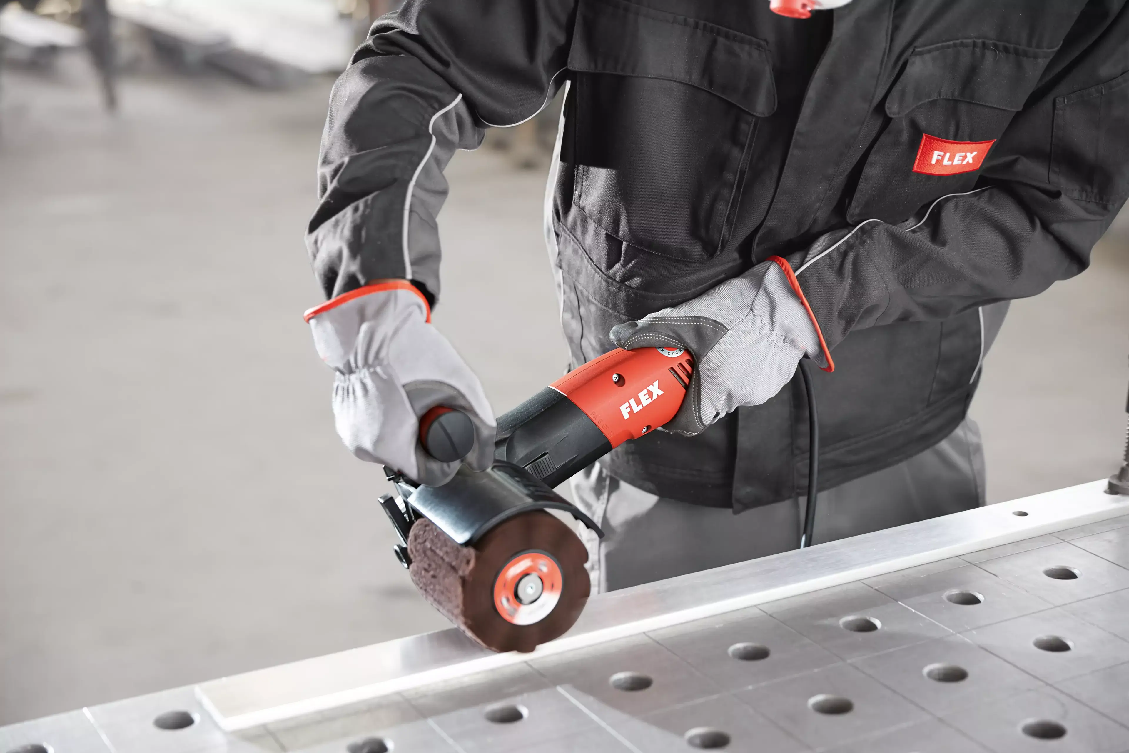 FLEX BSE 14-3 100 Set, Satinýrka TRINOXFLEX v sadě