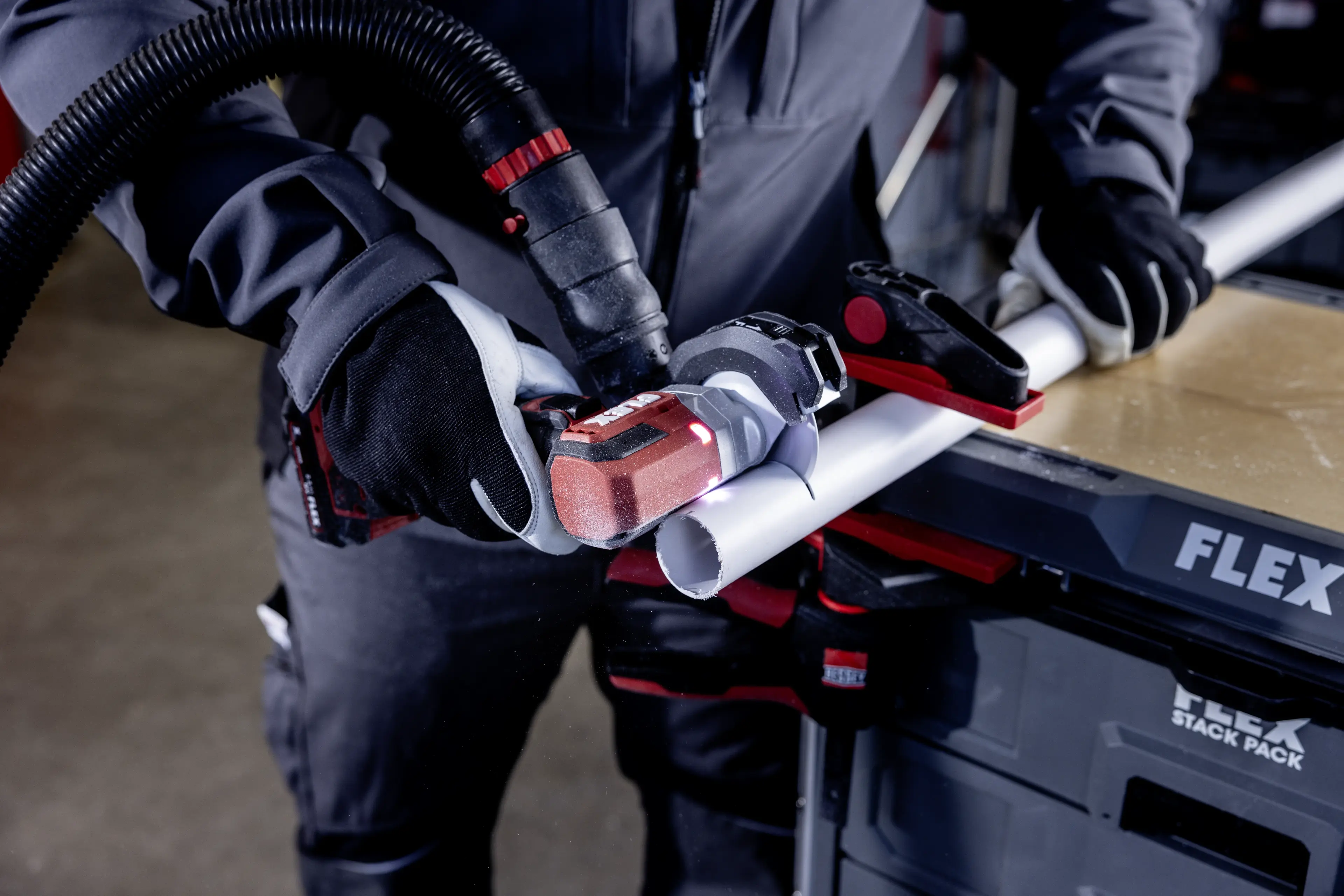 FLEX LBE 76 12-EC C, Aku úhlová minibruska 76 mm, 12 V 