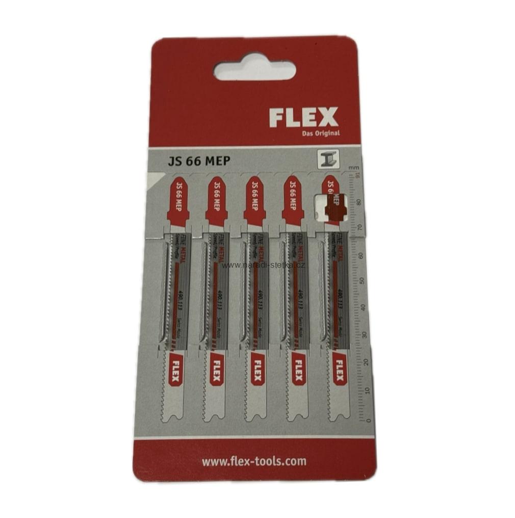 FLEX JS 66 MEP VE5, Pilové plátky na kov do přímočaré pily