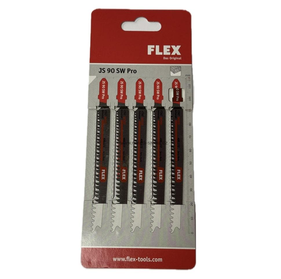 FLEX JS 90 SW Pro VE5, Plátky na dřevo do přímočaré pily