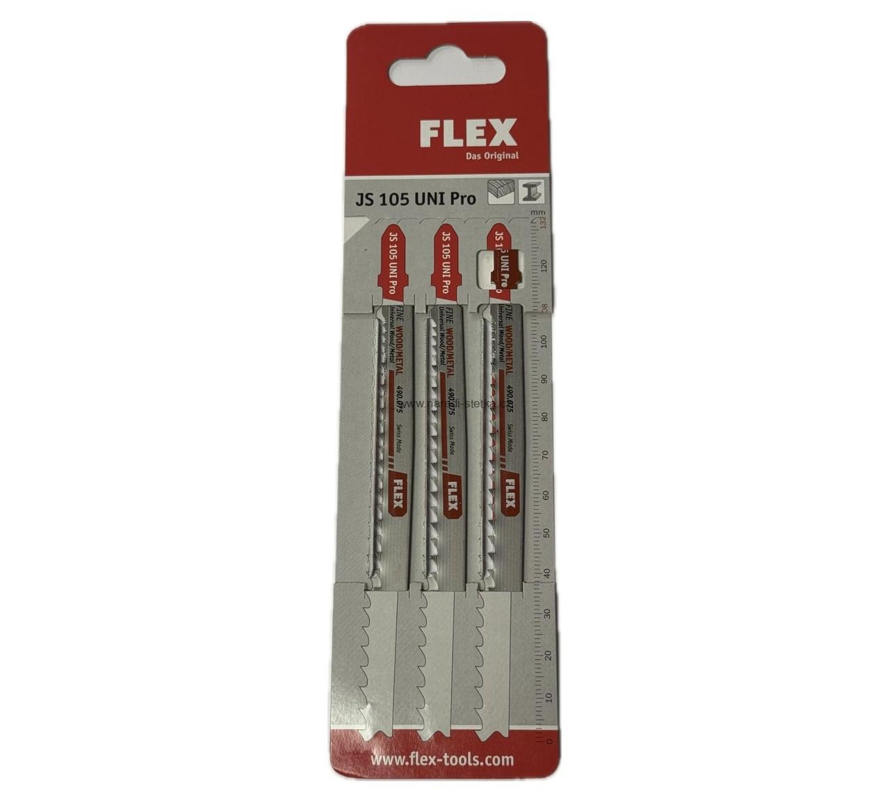 FLEX JS 105 UNI Pro VE3, Pilové plátky pro demontáž do přímočaré pily