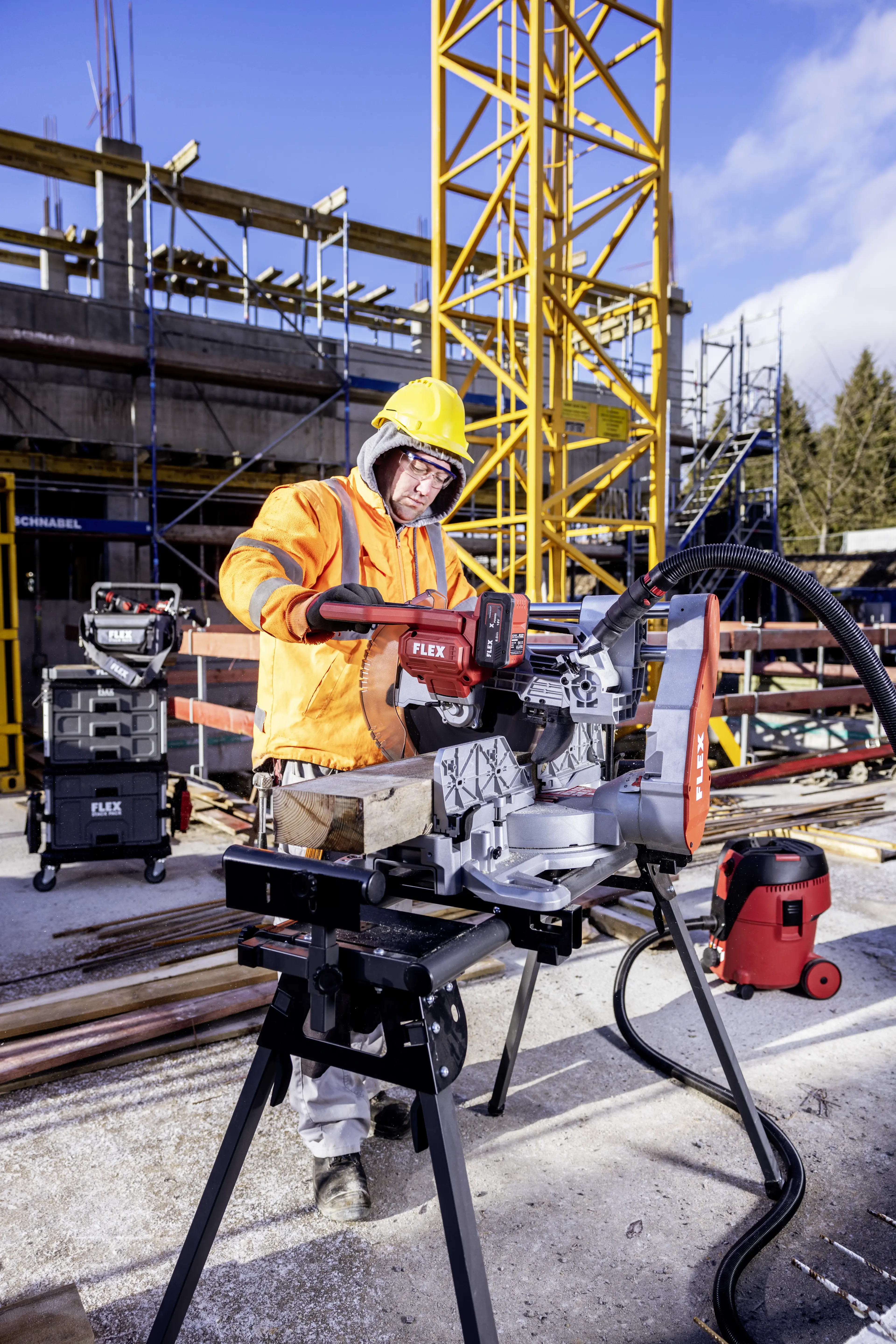 FLEX WB 110-260 strojan pro pokosové pily univerzální