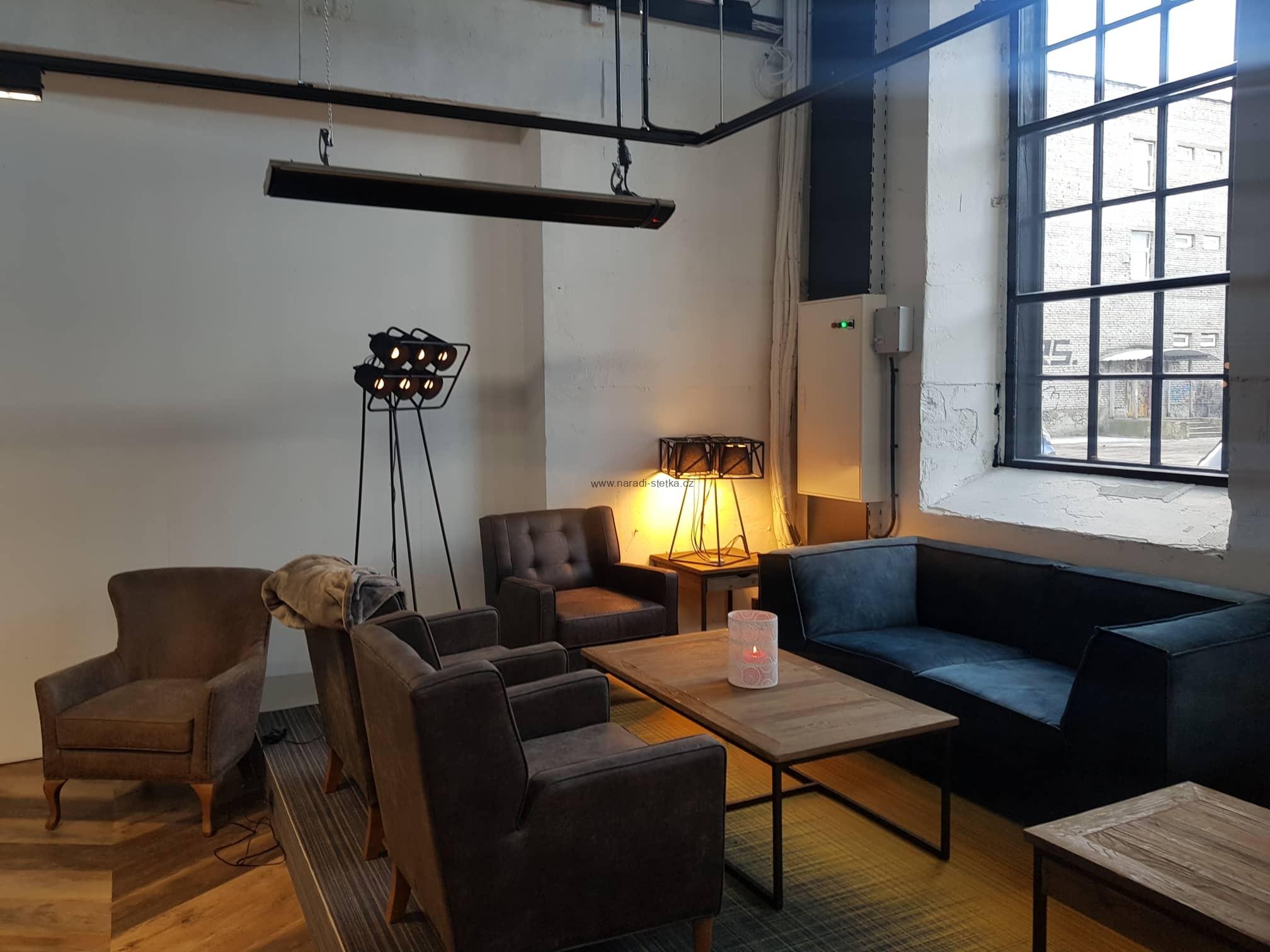 Elektrický Infračervený topný panel s WIFI 2,4kW