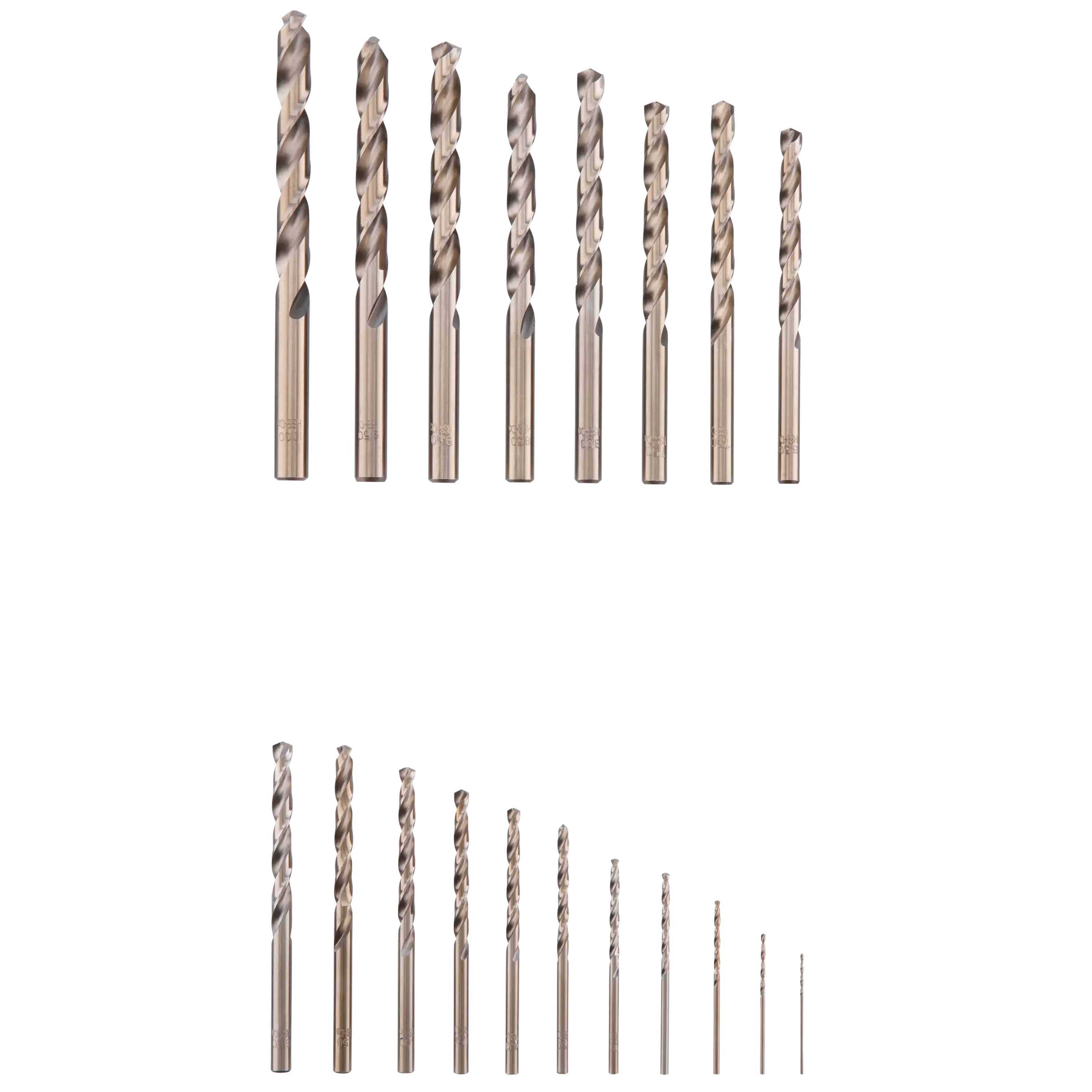 FLEX D-M D1-10 Set HSS-Co VE19 sada kobaltových vrtáků do kovu HSS-CO 19ks