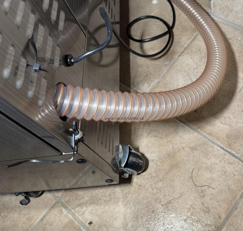 Vzduchotechnická hadice pro přivod vzduchu pro topidlo Veltron Hipers