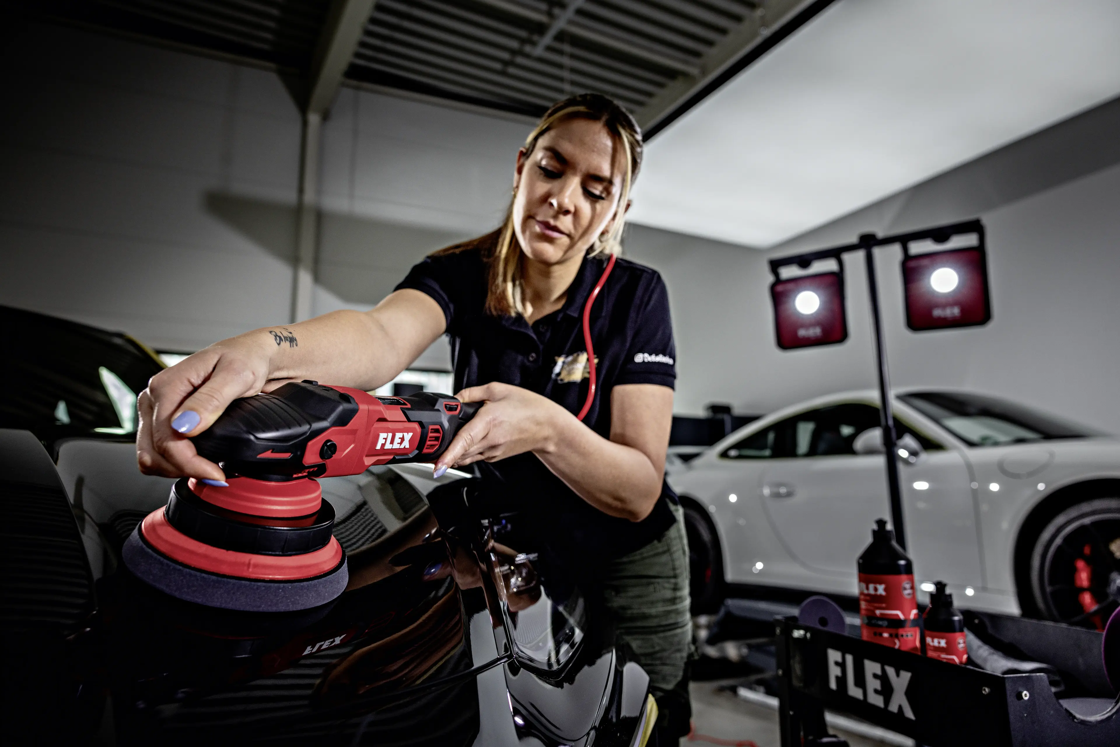 FLEX XFE 2 15 14-EC C Excentrická leštička s volným pohybem