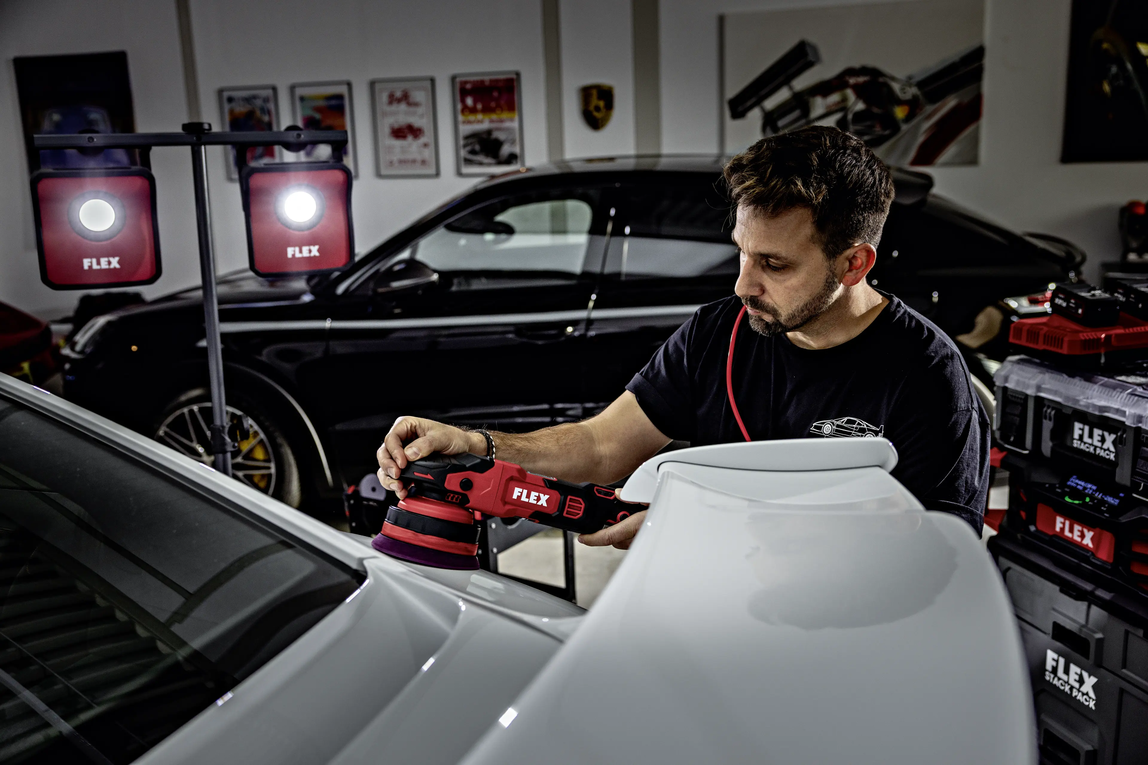 FLEX XCE 2 8 14-EC C Excentrická leštička s permanentní rotací