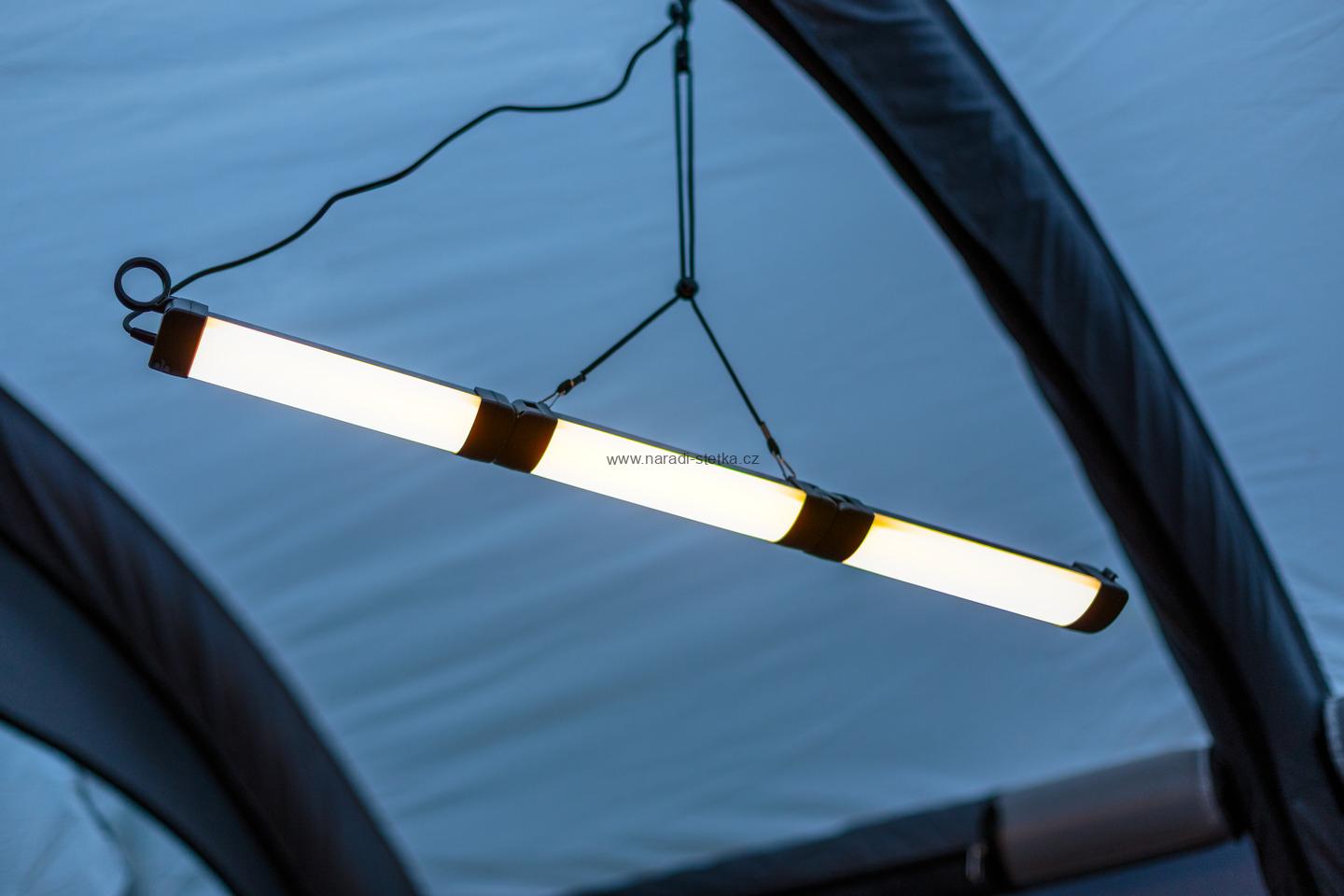 Brennenstuhl LED závěsné světlo VL 500 závěsné a stojací svítidlo, 550 lm, stmívatelné, IP54, úrovně barevné teploty 2700K-6500K, 5m kabel USB C